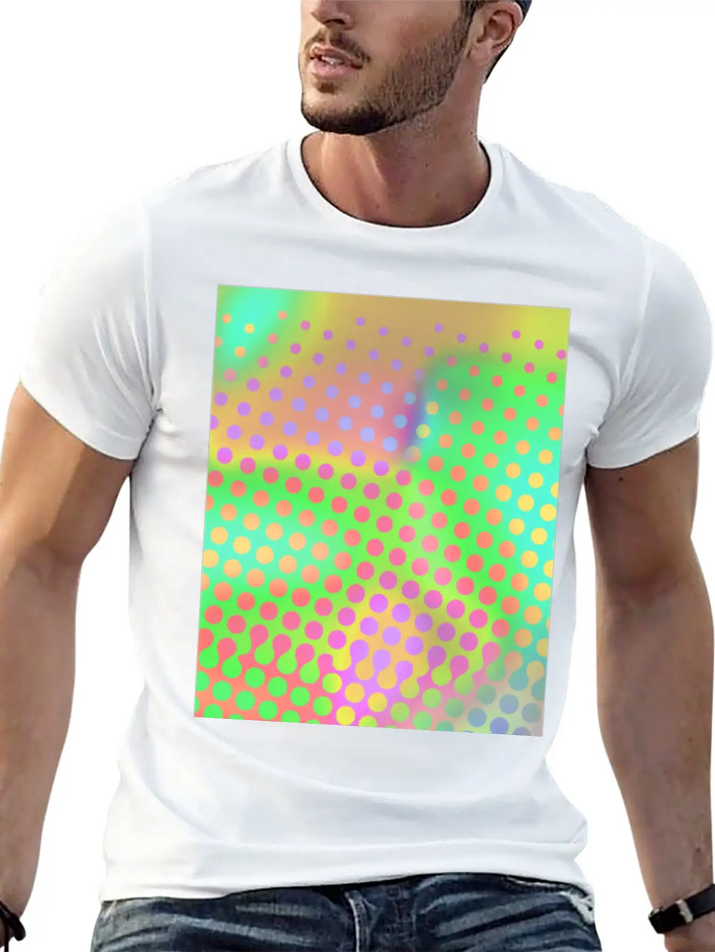 Hot Pastels Unisex Short Sleeve Soft Cotton T-Shirt – Casual Everyday Wear