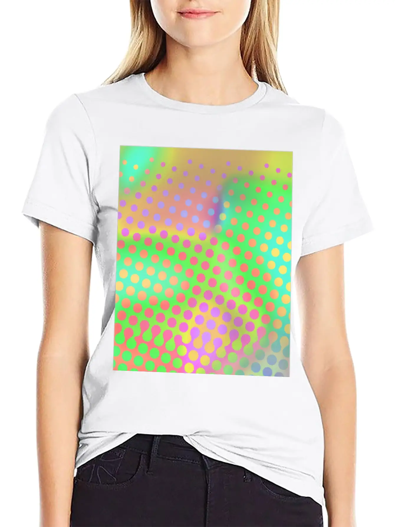 Hot Pastels Unisex Short Sleeve Soft Cotton T-Shirt – Casual Everyday Wear