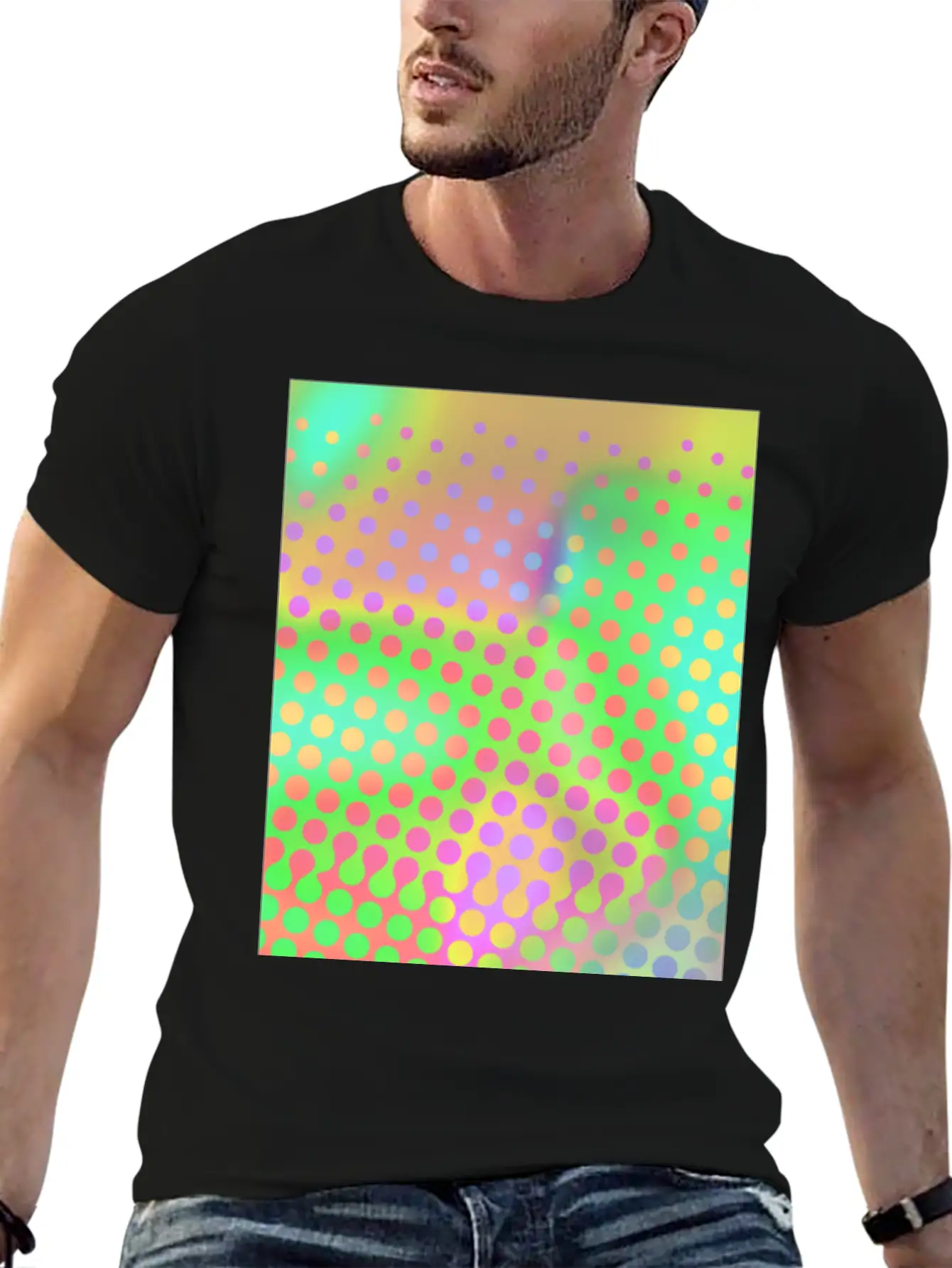 Hot Pastels Unisex Short Sleeve Soft Cotton T-Shirt – Casual Everyday Wear