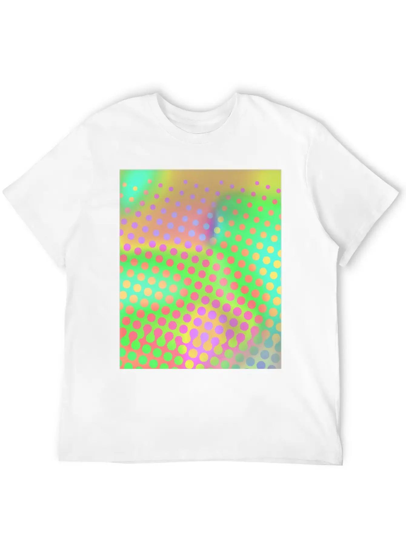 Hot Pastels Unisex Short Sleeve Soft Cotton T-Shirt – Casual Everyday Wear