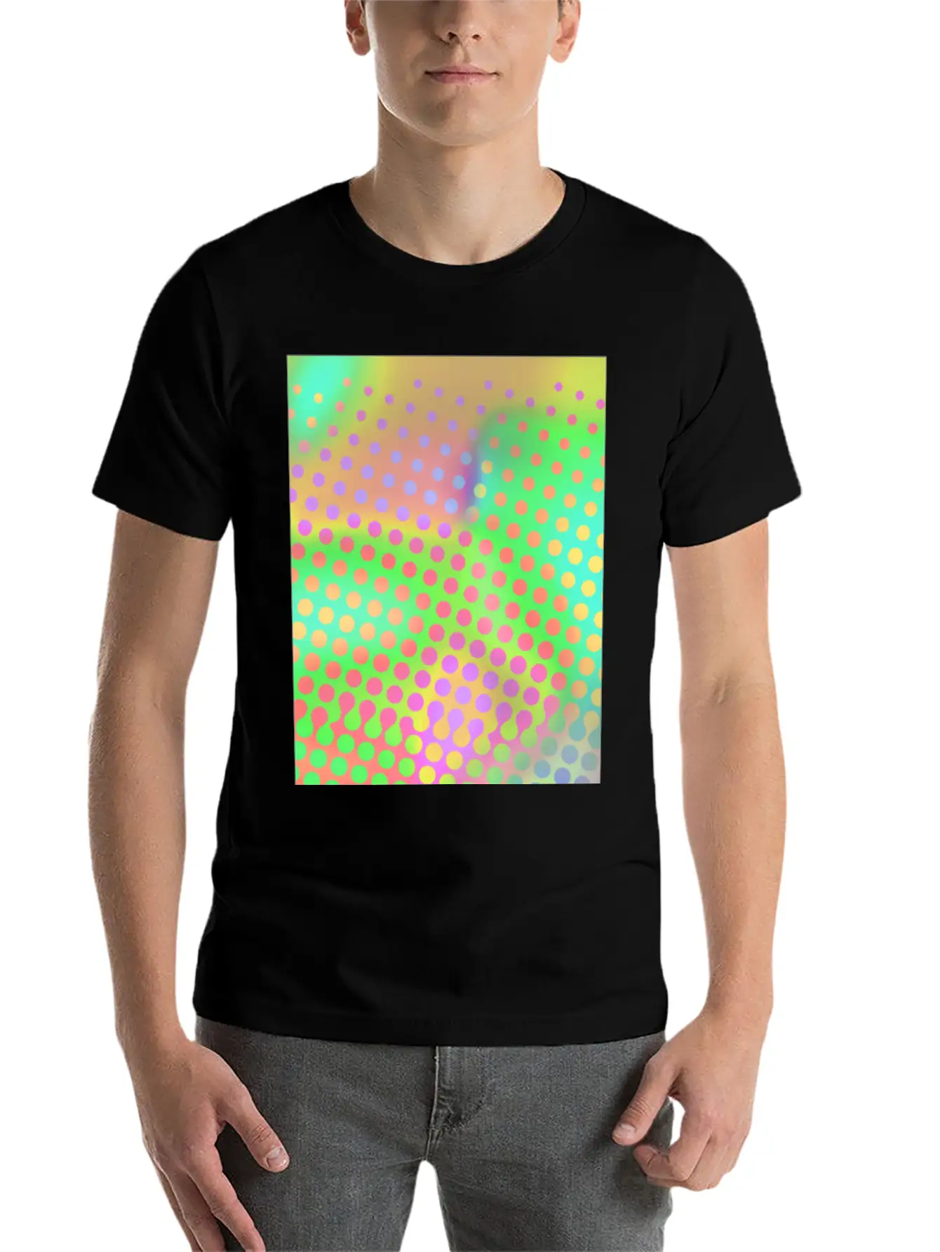Hot Pastels Unisex Short Sleeve Soft Cotton T-Shirt – Casual Everyday Wear