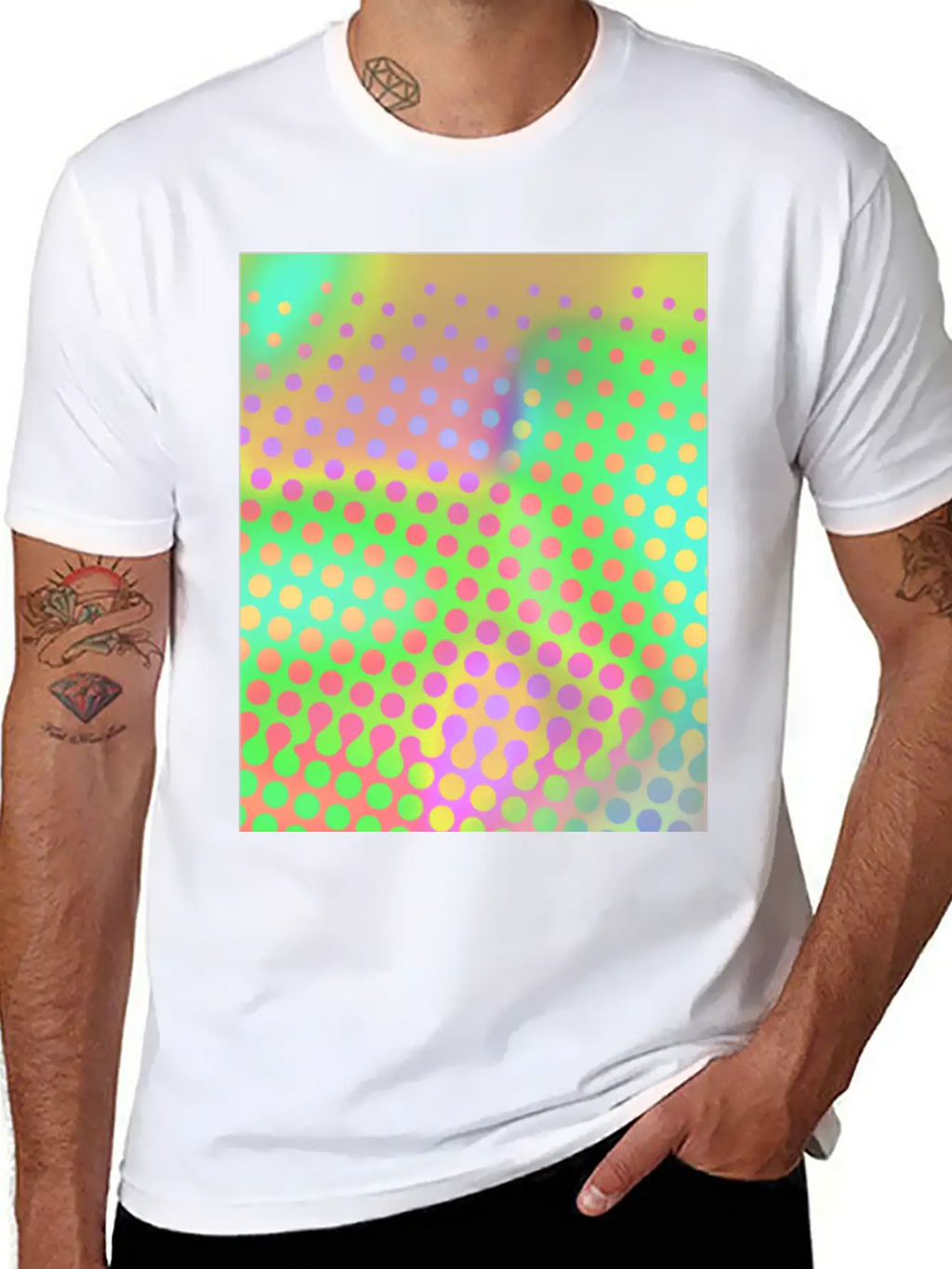 Hot Pastels Unisex Short Sleeve Soft Cotton T-Shirt – Casual Everyday Wear