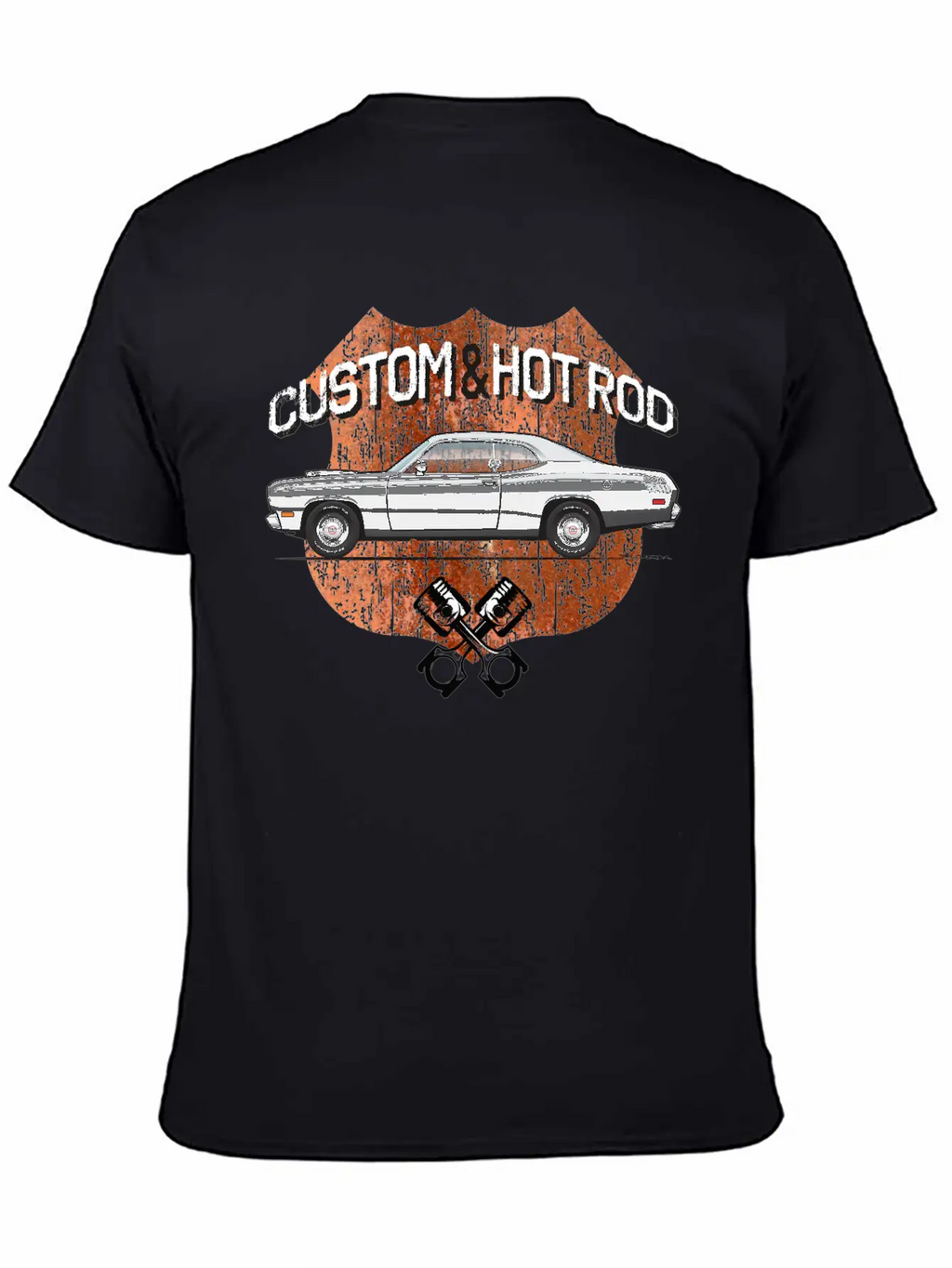 Hot Rod Charcoal Stylish Everyday T-Shirt – Unisex Basic Cotton Tee