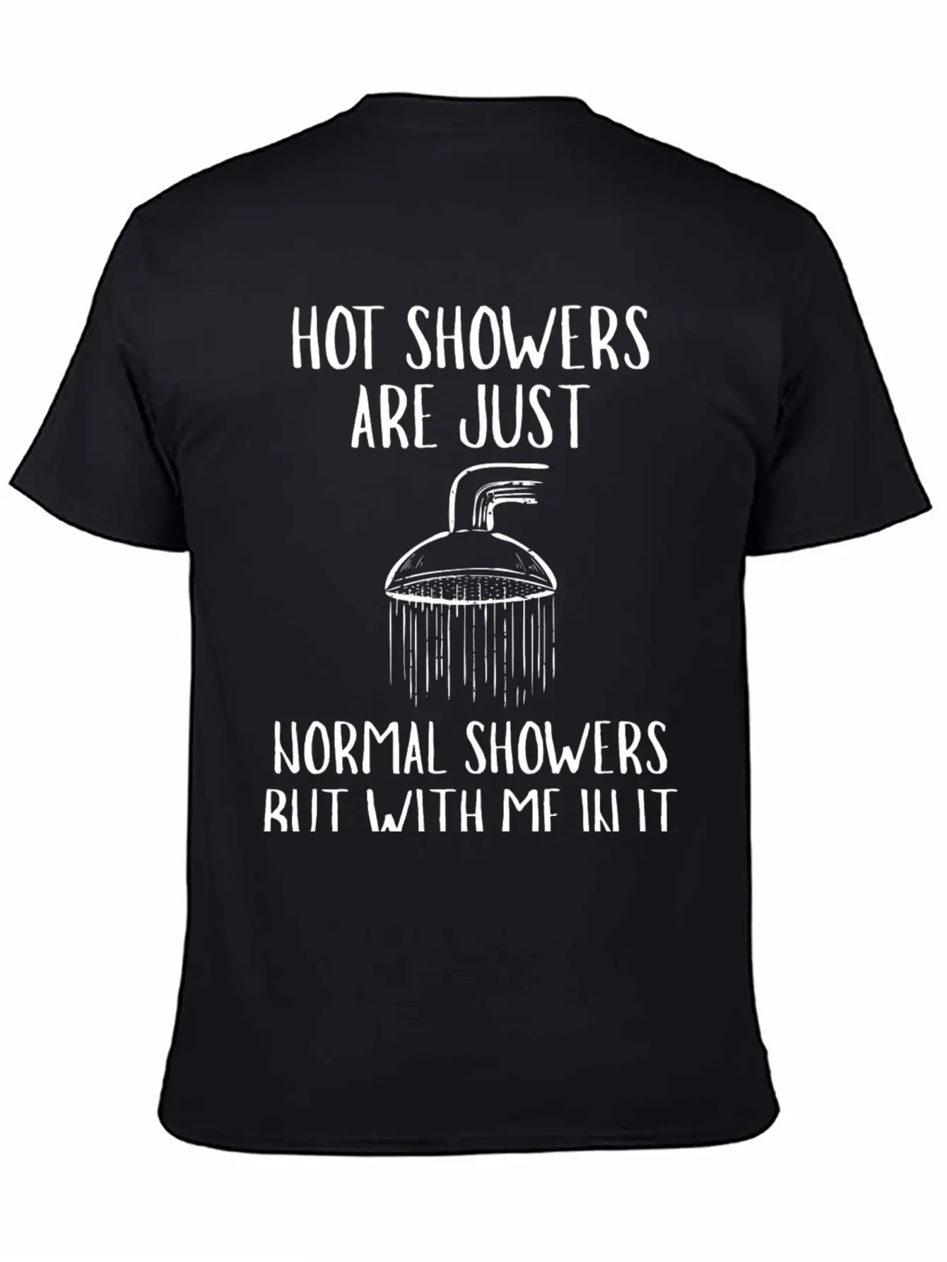 Hot Showers Unisex Short Sleeve Soft Cotton T-Shirt – Casual Everyday Wear