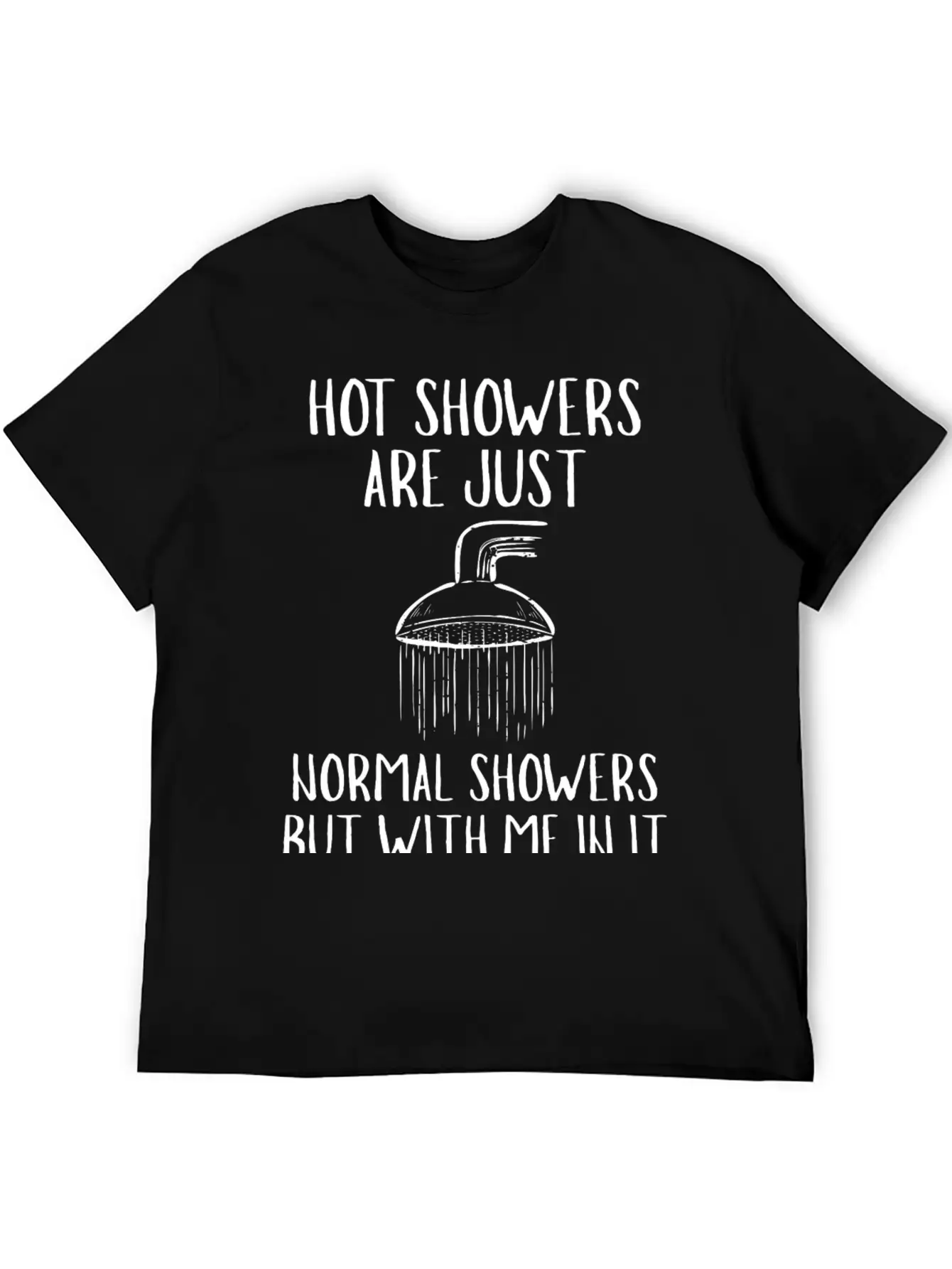 Hot Showers Unisex Short Sleeve Soft Cotton T-Shirt – Casual Everyday Wear