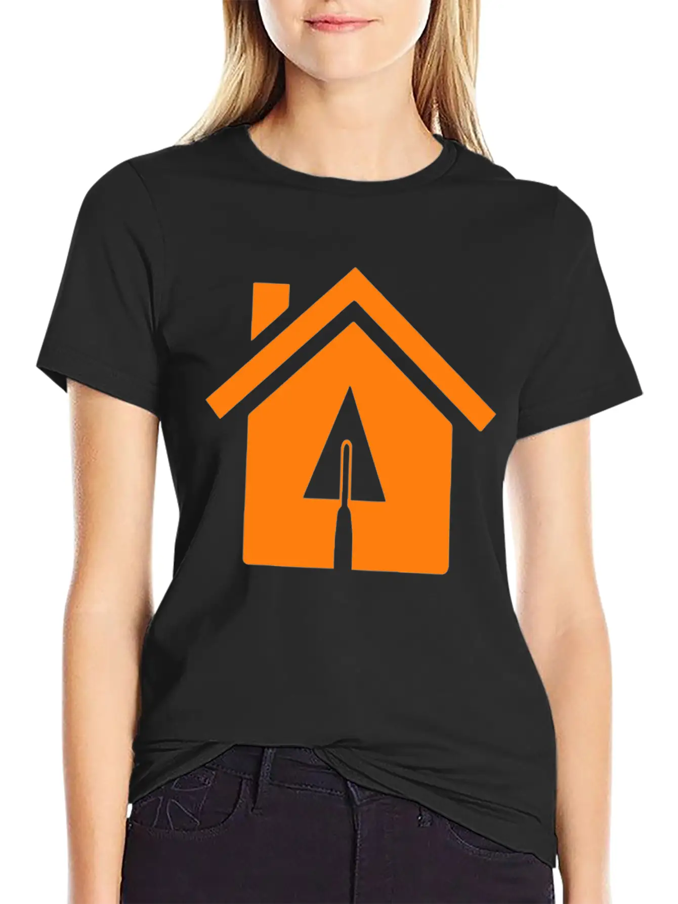 House Construction Funny Tshirt Classic Fit Graphic Tee For Daily Comfort – Unisex Cotton Shirt