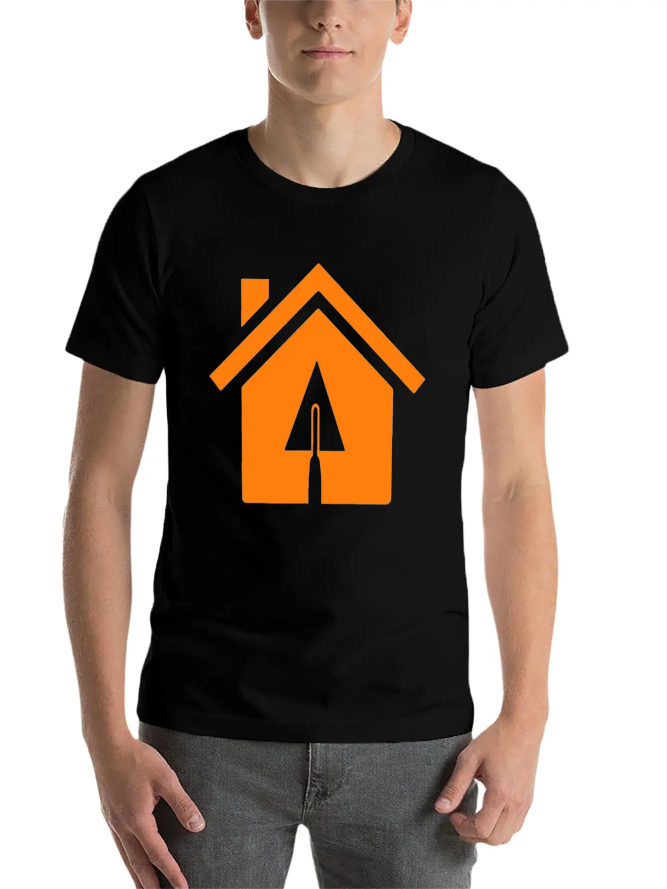 House Construction Funny Tshirt Classic Fit Graphic Tee For Daily Comfort – Unisex Cotton Shirt