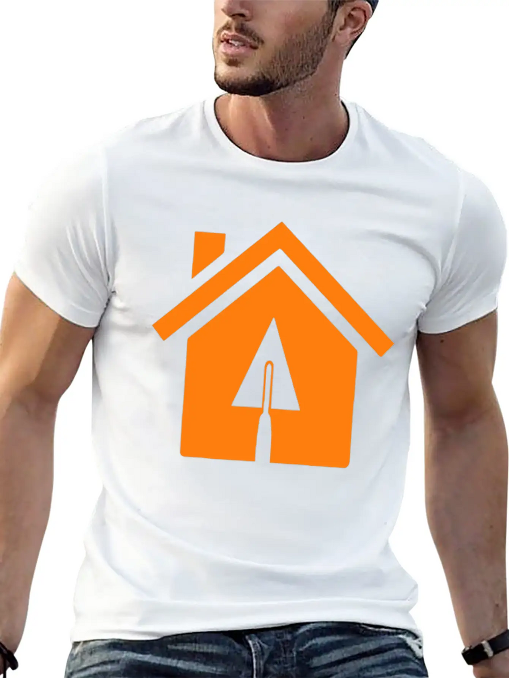 House Construction Funny Tshirt Classic Fit Graphic Tee For Daily Comfort – Unisex Cotton Shirt