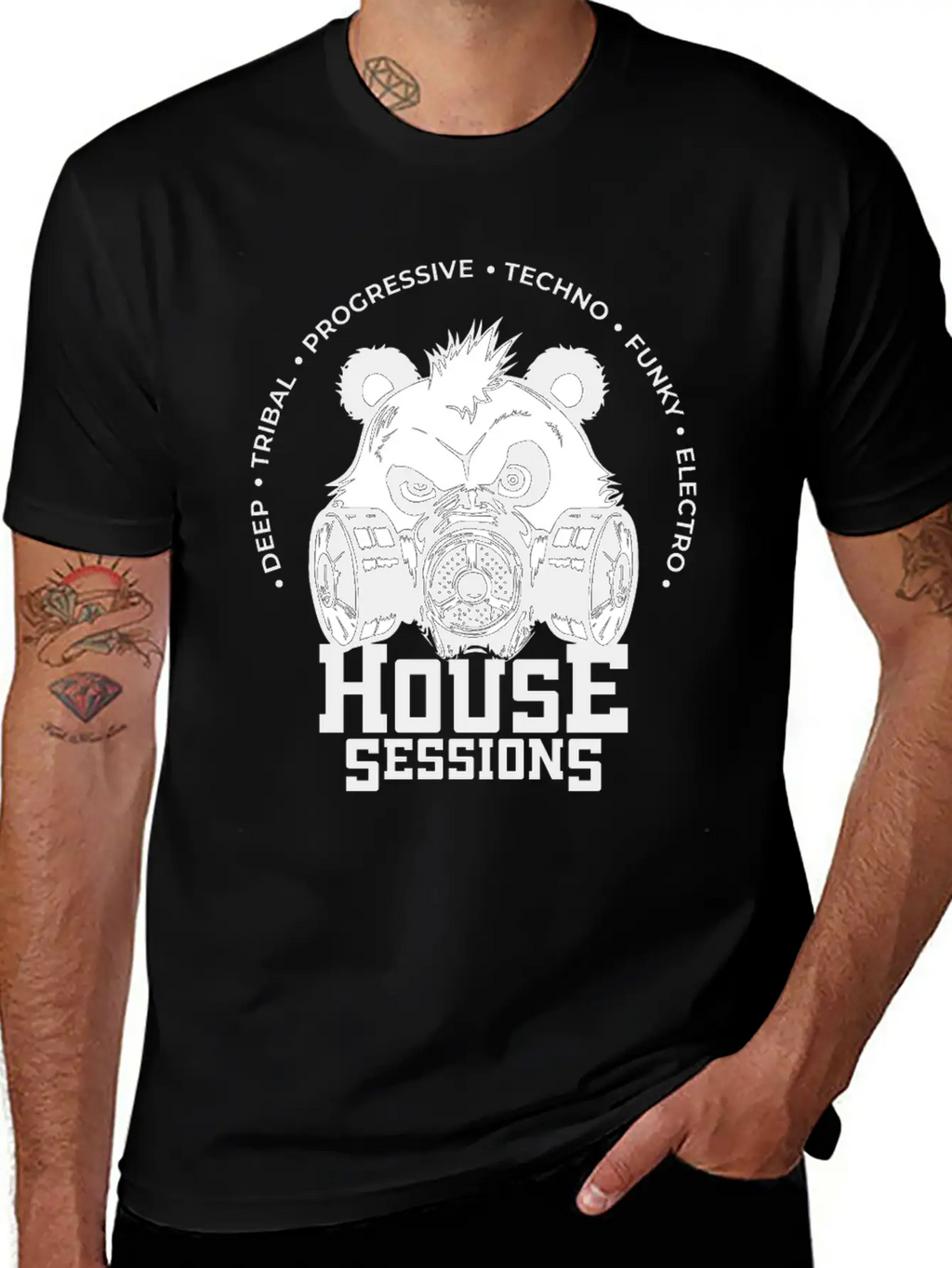 House Music Trance Deep Progressive Unisex Casual T-Shirt – Clean Design For Daily Comfort