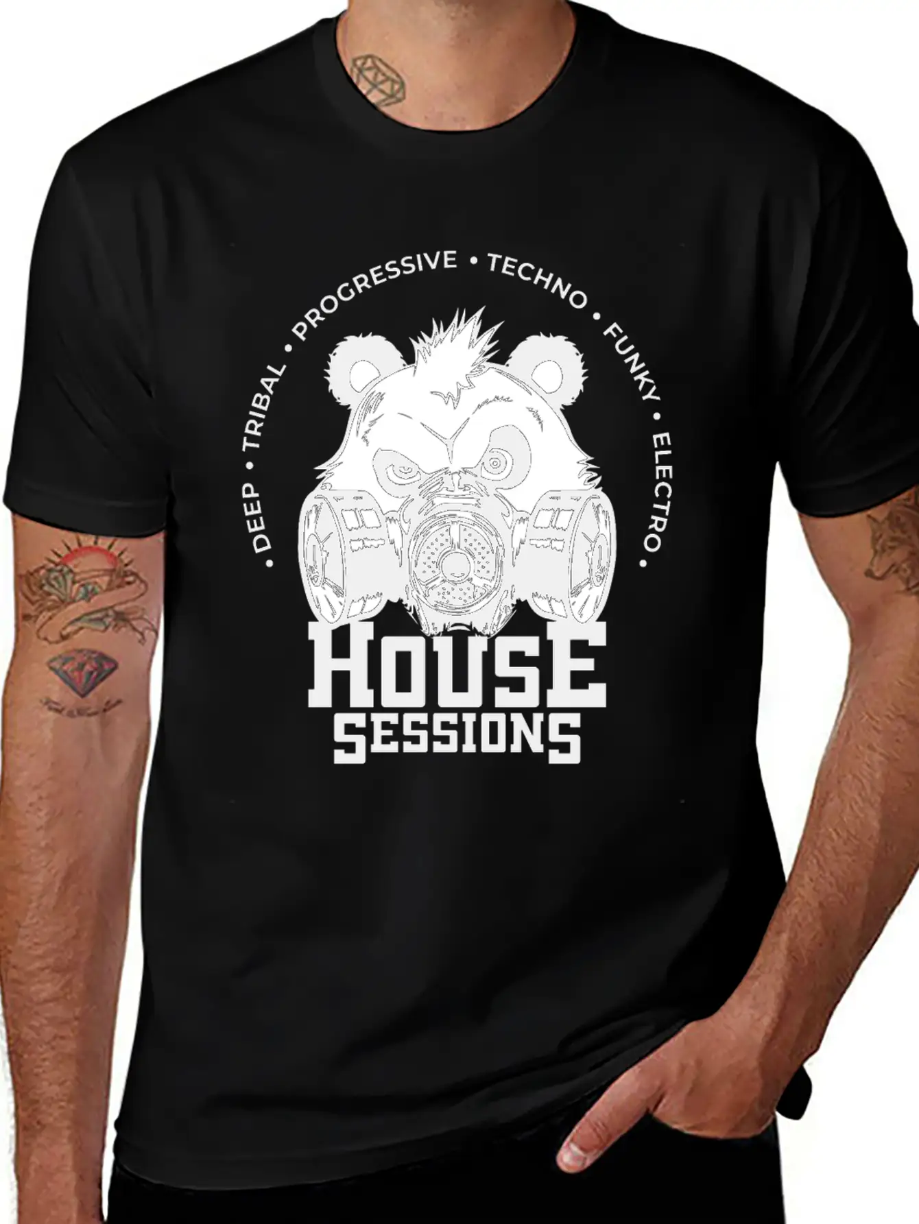 House Music Trance Deep Progressive Unisex Casual T-Shirt – Clean Design For Daily Comfort