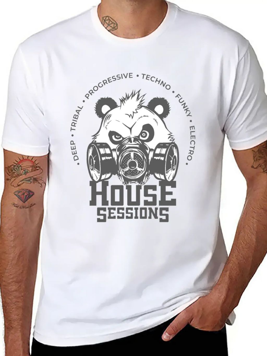 House Music Trance Deep Progressive Unisex Casual T-Shirt – Clean Design For Daily Comfort
