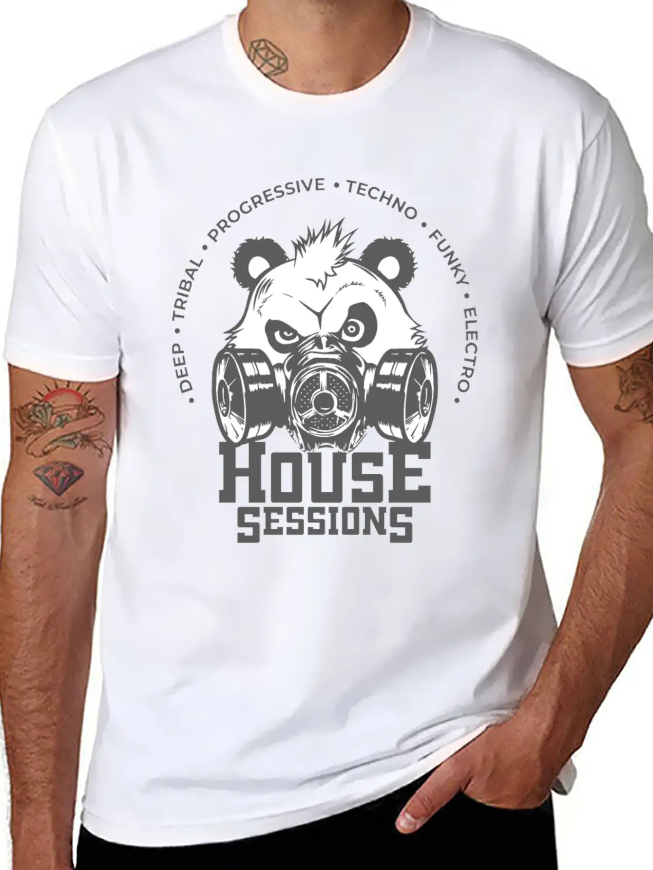 House Music Trance Deep Progressive Unisex Casual T-Shirt – Clean Design For Daily Comfort