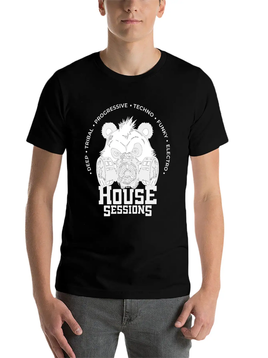 House Music Trance Deep Progressive Unisex Casual T-Shirt – Clean Design For Daily Comfort