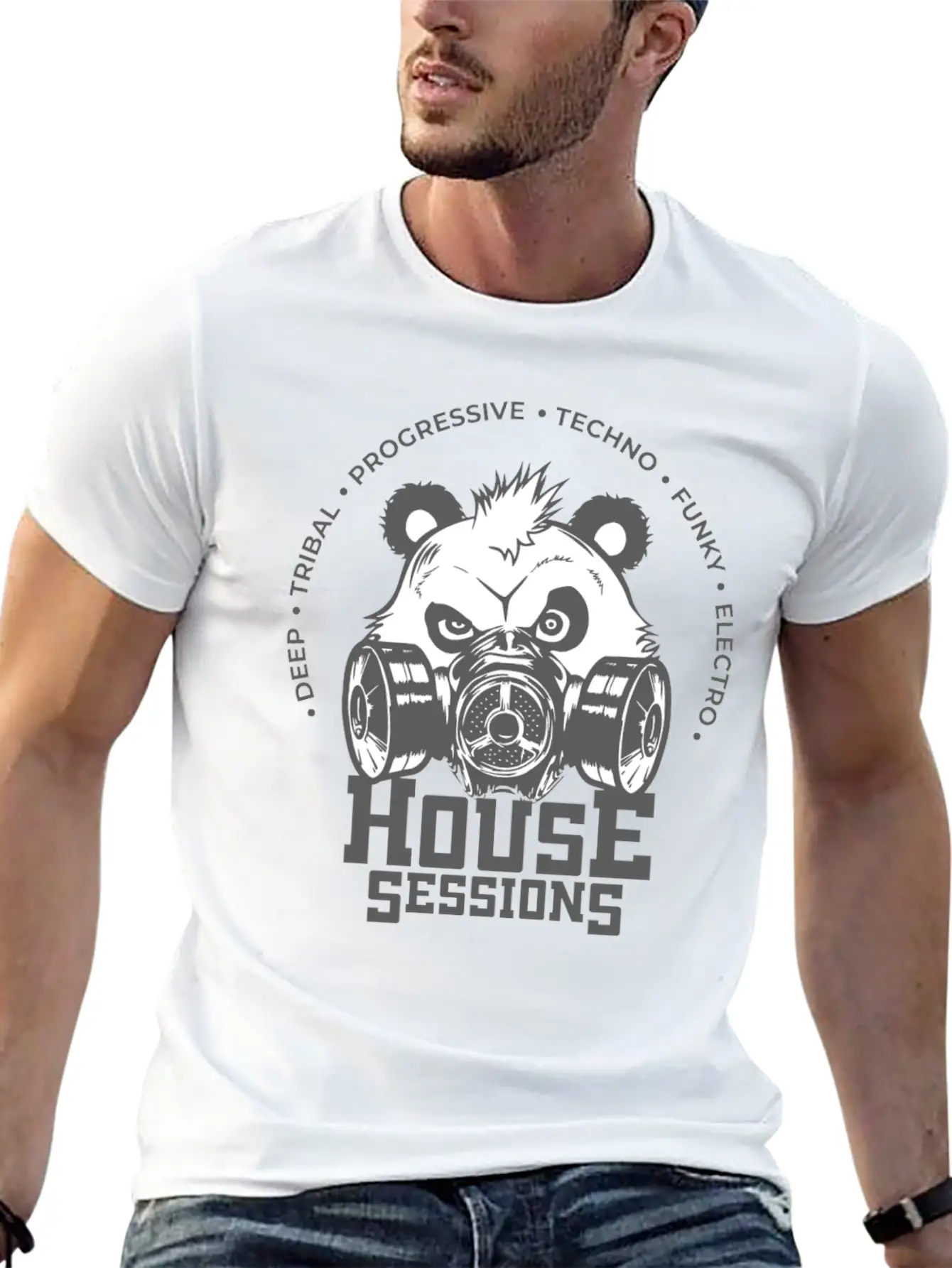 House Music Trance Deep Progressive Unisex Casual T-Shirt – Clean Design For Daily Comfort