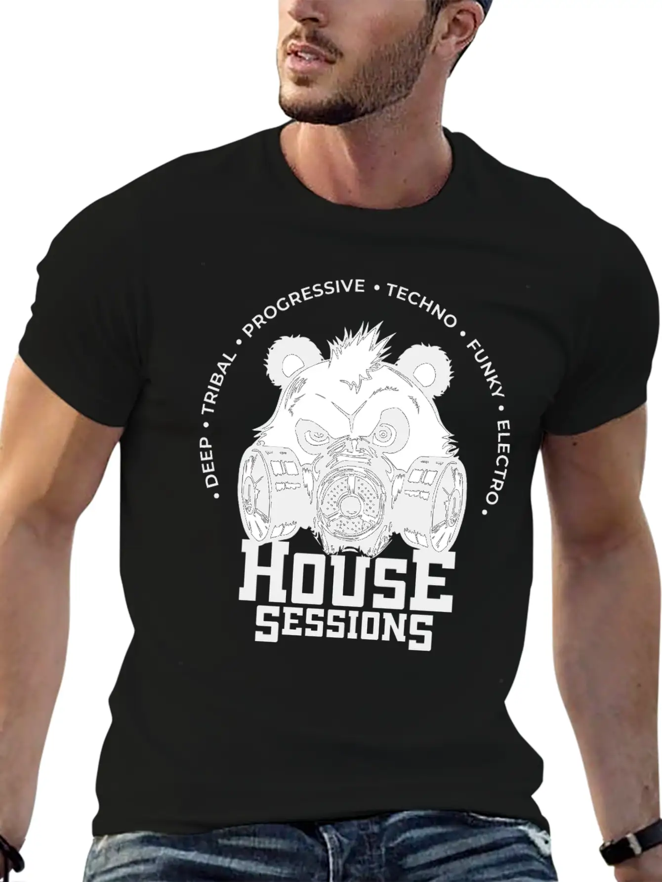 House Music Trance Deep Progressive Unisex Casual T-Shirt – Clean Design For Daily Comfort