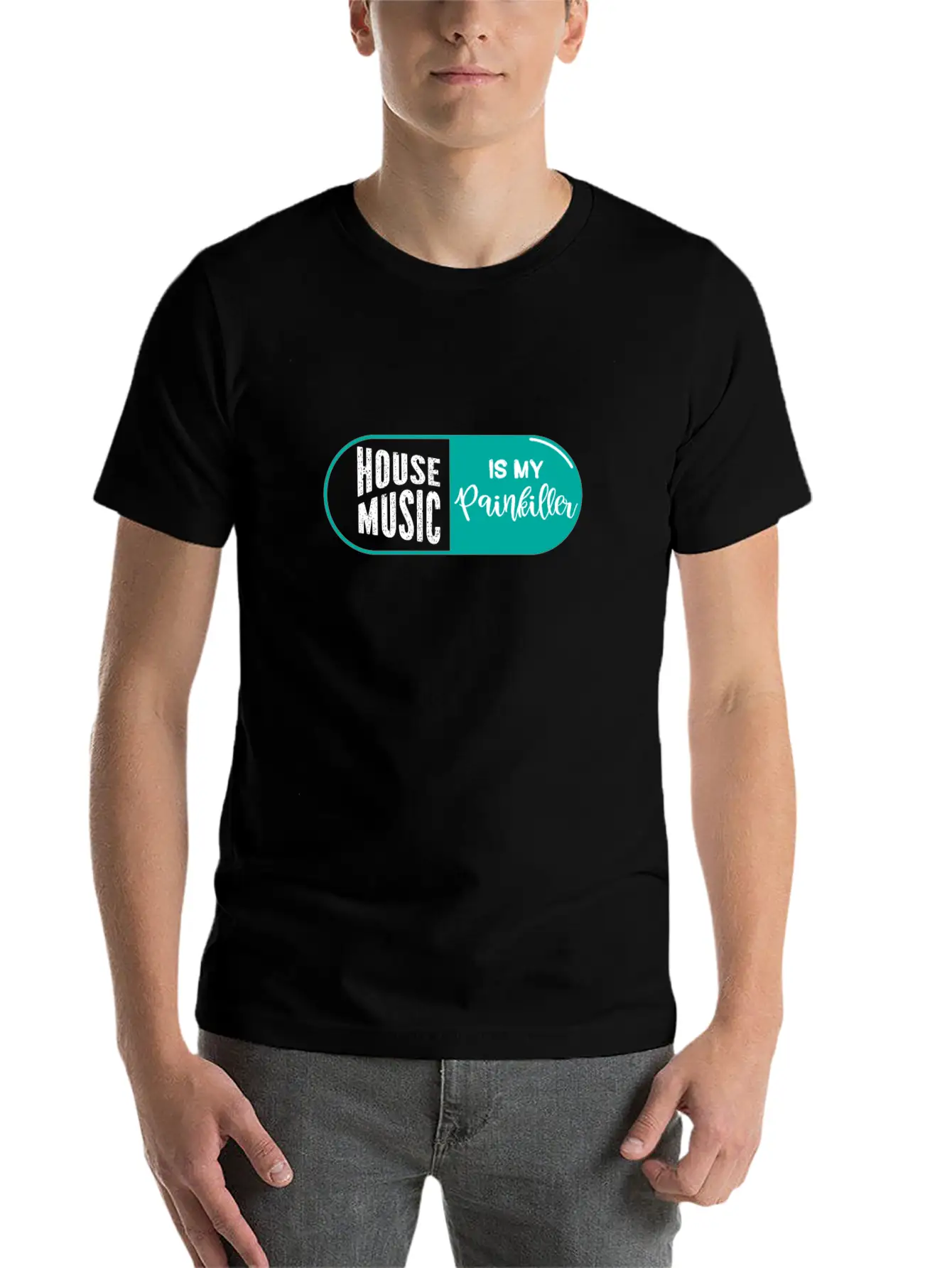 House Music Unisex Casual T-Shirt – Clean Design For Daily Comfort