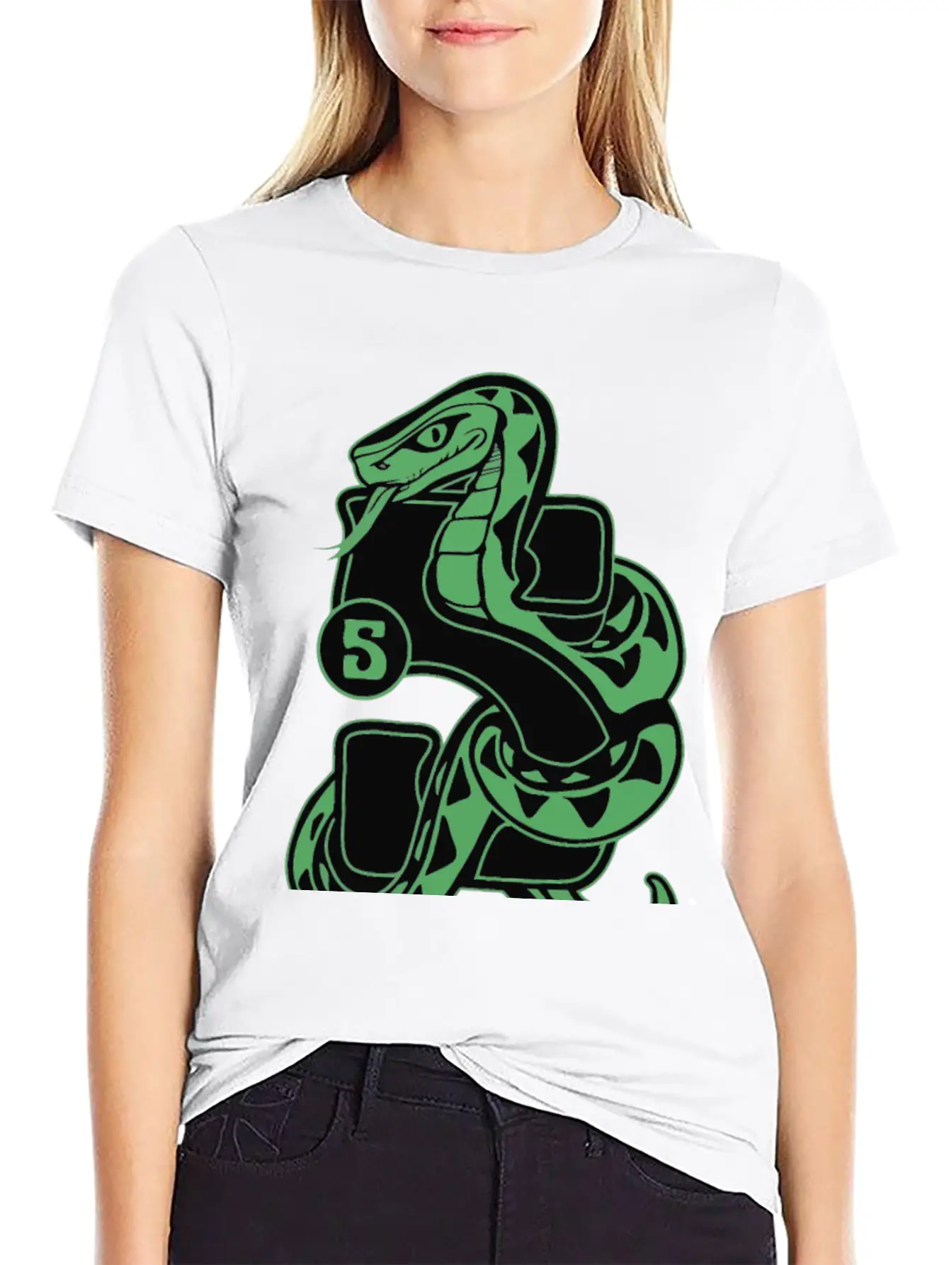 House Of Snake Unisex Short Sleeve Soft Cotton T-Shirt – Casual Everyday Wear