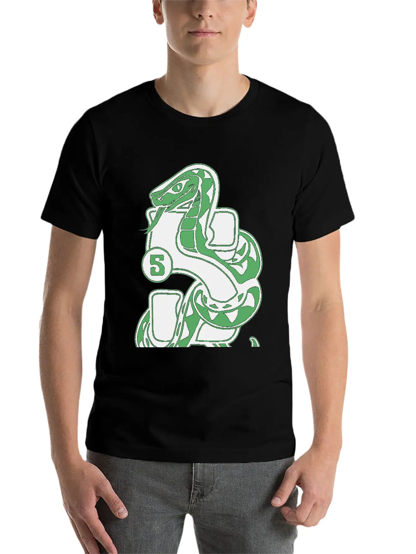House Of Snake Unisex Short Sleeve Soft Cotton T-Shirt – Casual Everyday Wear