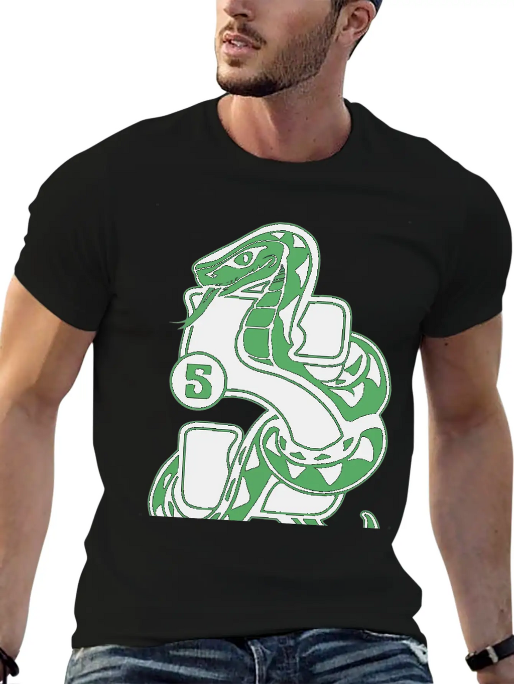 House Of Snake Unisex Short Sleeve Soft Cotton T-Shirt – Casual Everyday Wear