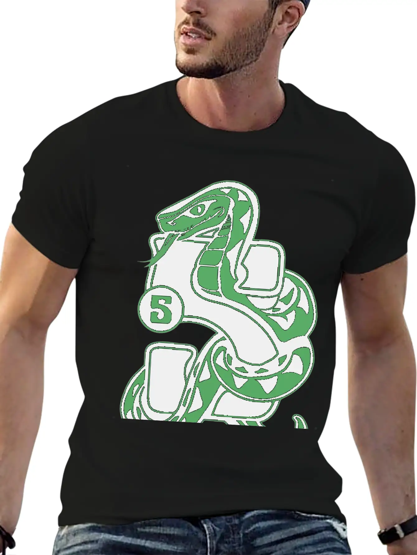 House Of Snake Unisex Short Sleeve Soft Cotton T-Shirt – Casual Everyday Wear