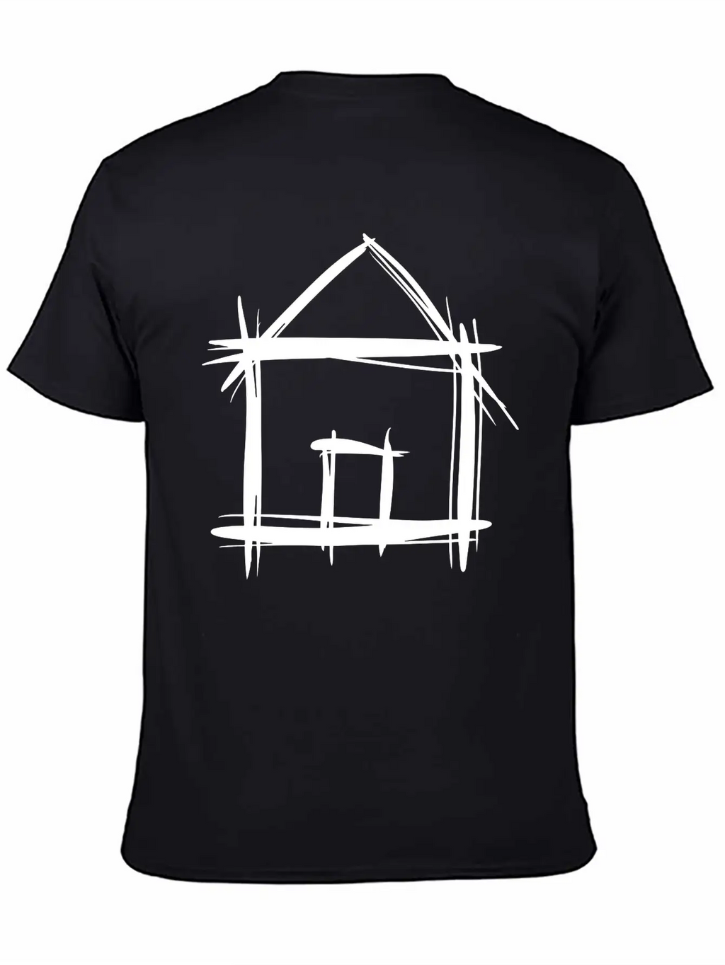 House, Shed, Hand Drawn, Barn, Home Unisex Casual T-Shirt – Clean Design For Daily Comfort