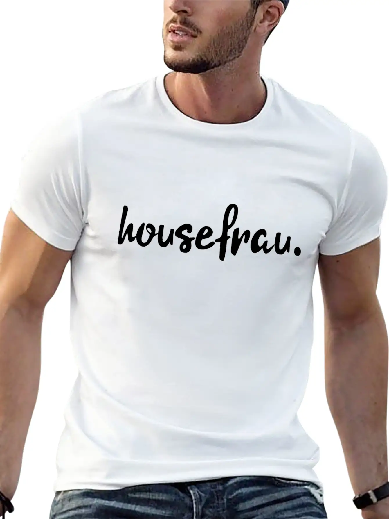 Housefrau Unisex Casual T-Shirt – Clean Design For Daily Comfort