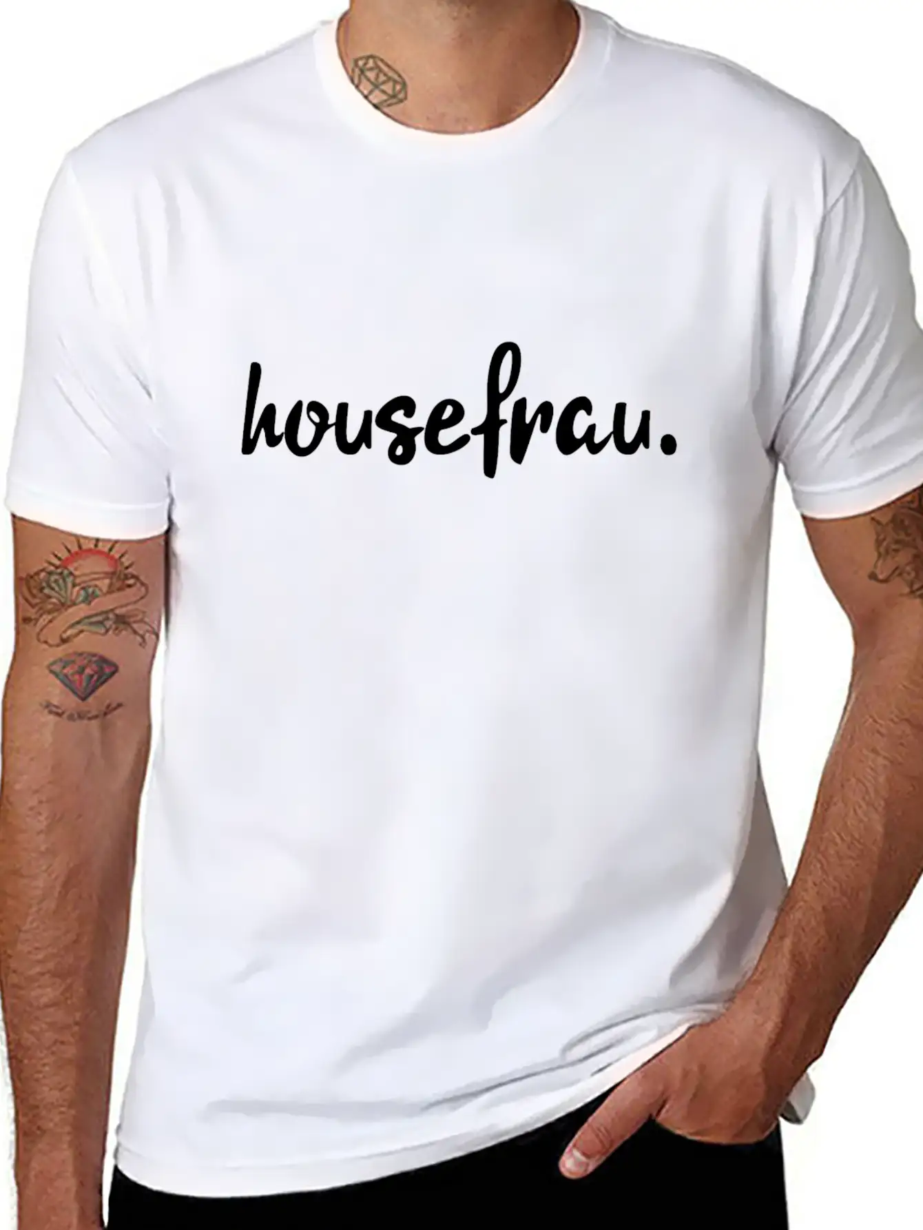 Housefrau Unisex Casual T-Shirt – Clean Design For Daily Comfort