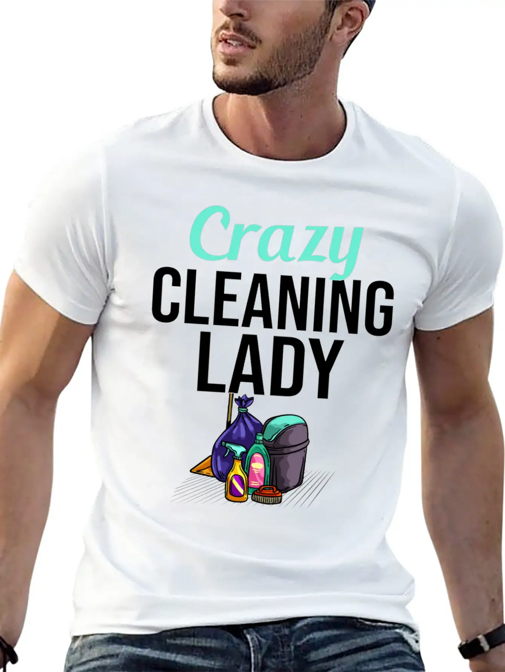 Housekeeping Cleaning Housekeeper Housewife Unisex Casual T-Shirt – Clean Design For Daily Comfort