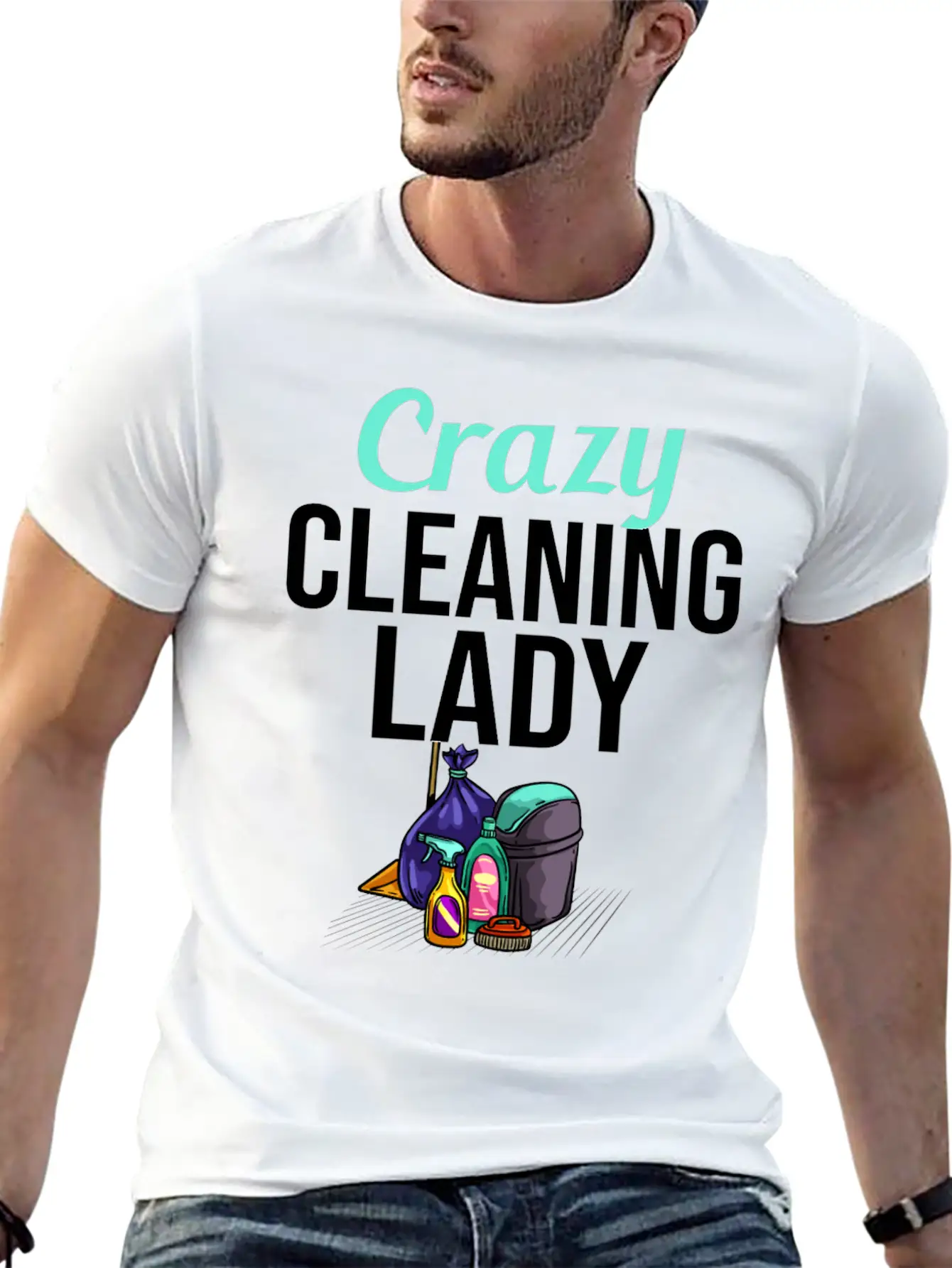 Housekeeping Cleaning Housekeeper Housewife Unisex Casual T-Shirt – Clean Design For Daily Comfort