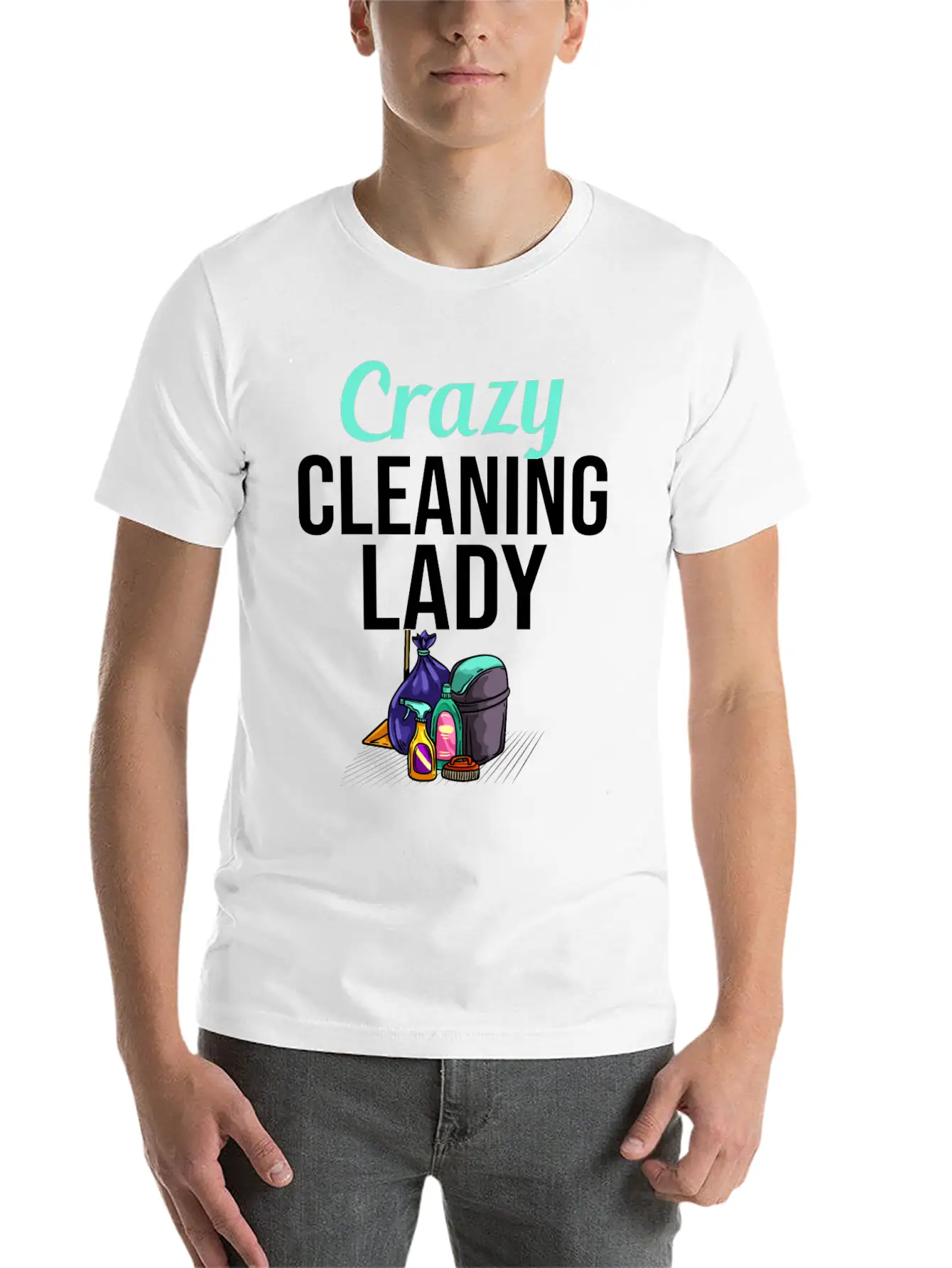Housekeeping Cleaning Housekeeper Housewife Unisex Casual T-Shirt – Clean Design For Daily Comfort