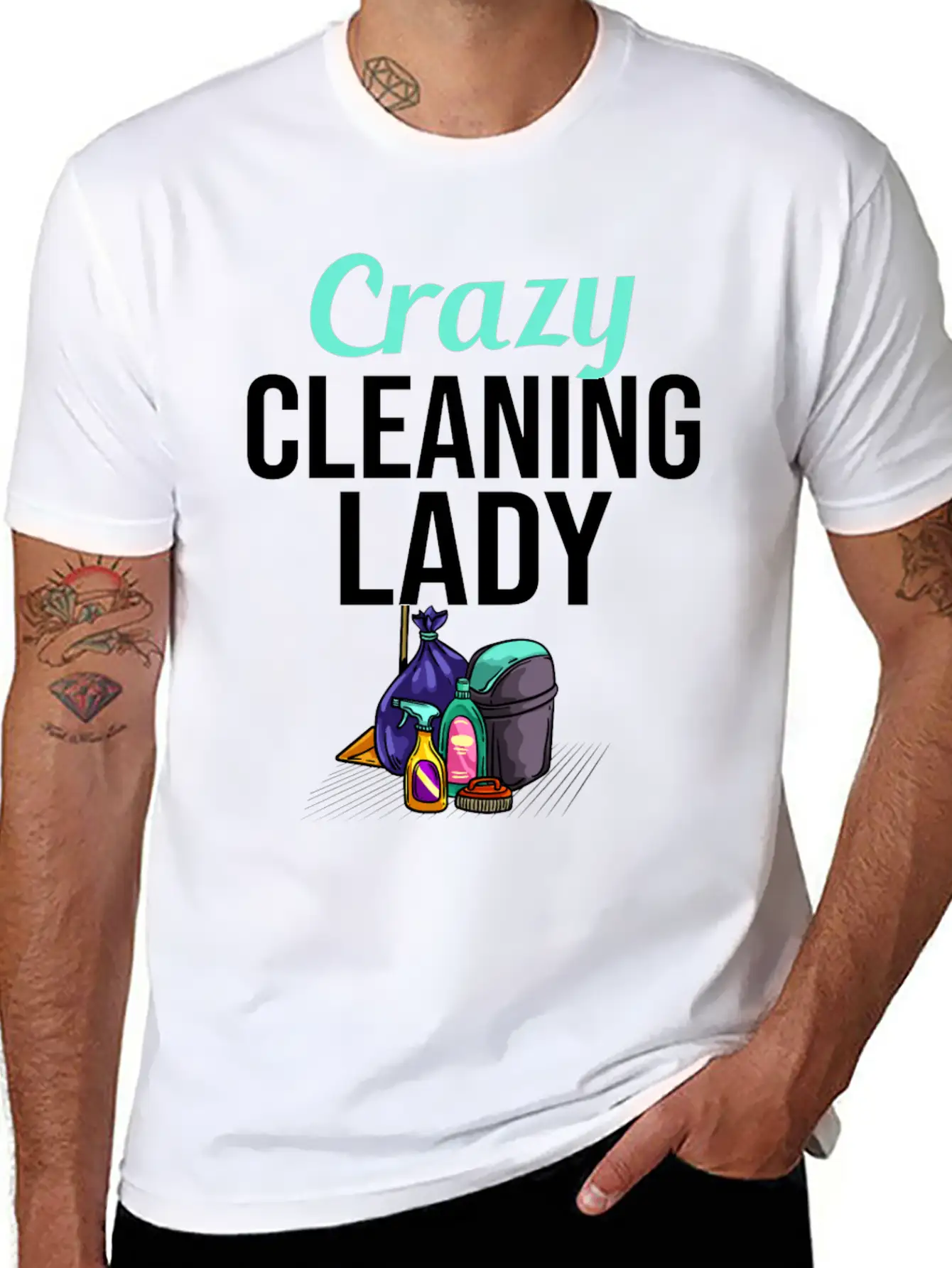 Housekeeping Cleaning Housekeeper Housewife Unisex Casual T-Shirt – Clean Design For Daily Comfort