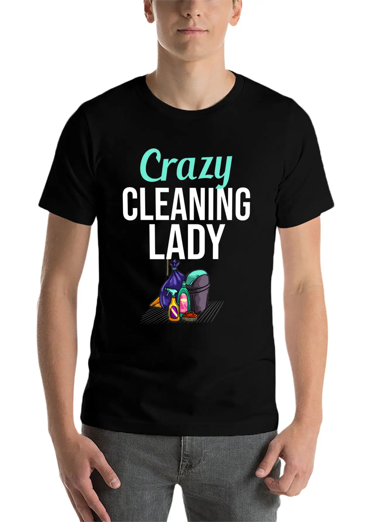 Housekeeping Cleaning Housekeeper Housewife Unisex Casual T-Shirt – Clean Design For Daily Comfort