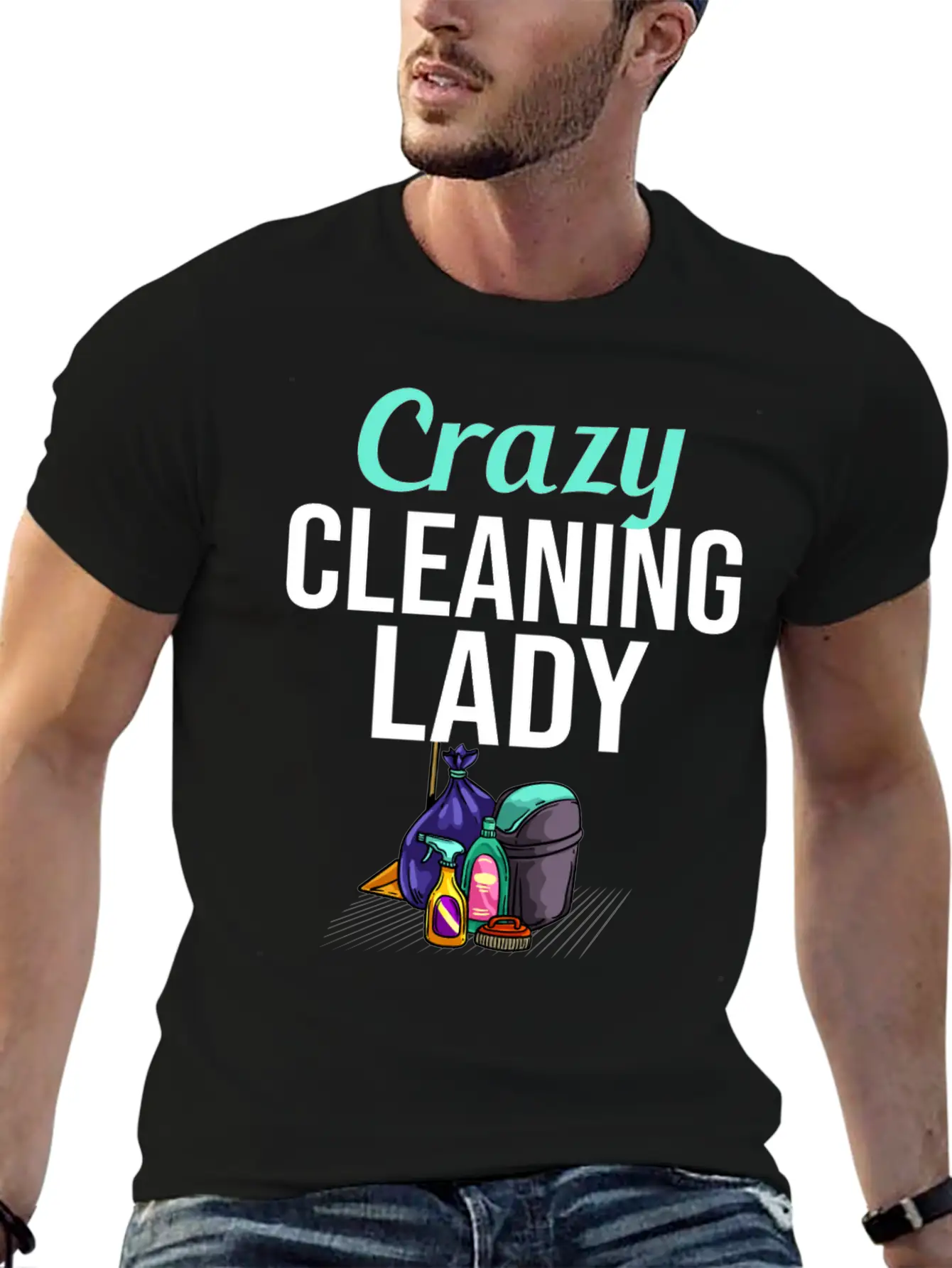 Housekeeping Cleaning Housekeeper Housewife Unisex Casual T-Shirt – Clean Design For Daily Comfort