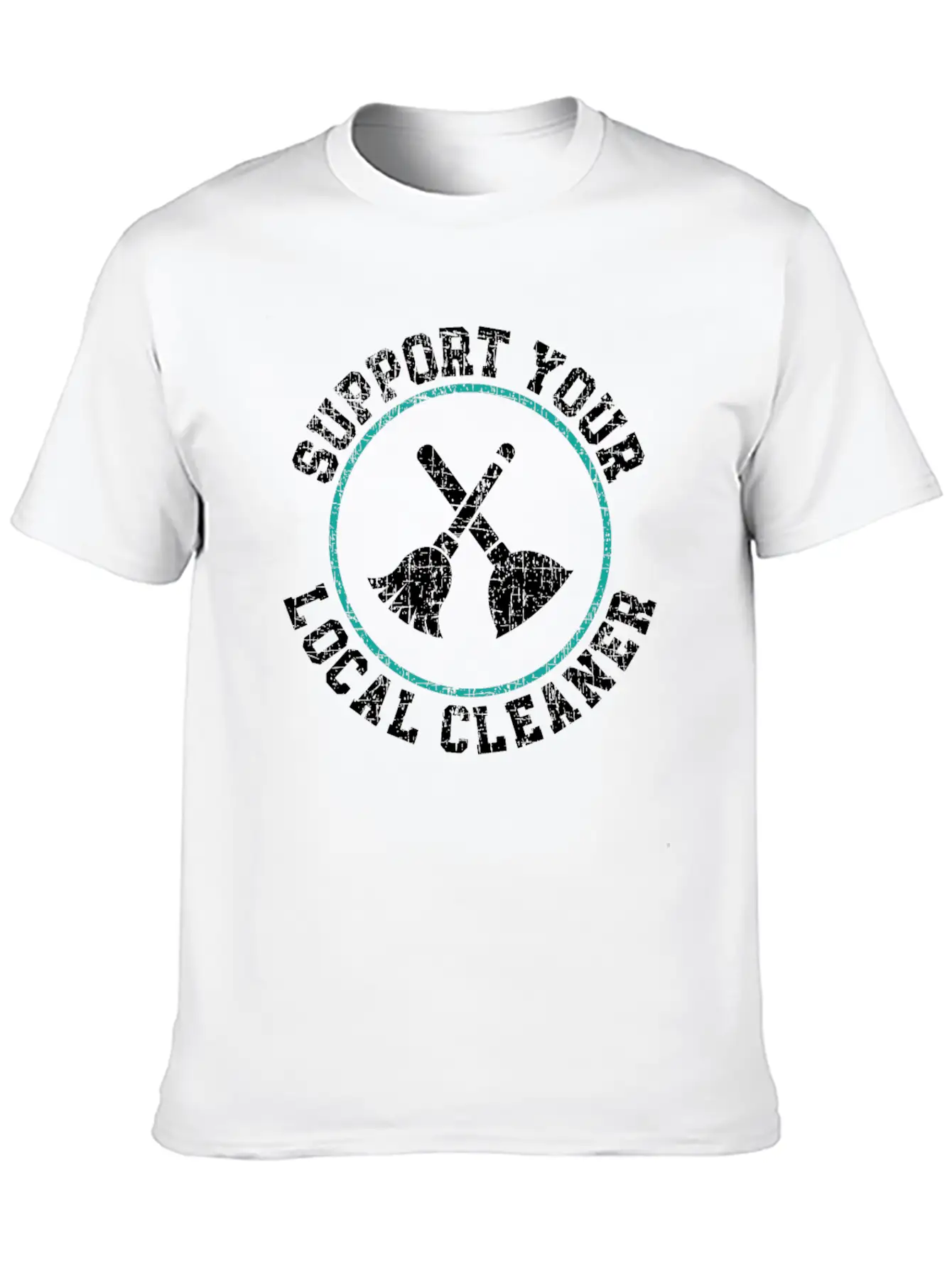 Housekeeping Housekeeper Cleaner Job Cleaning Crew Essential Cotton Tee For Daily Outfits – Unisex Style