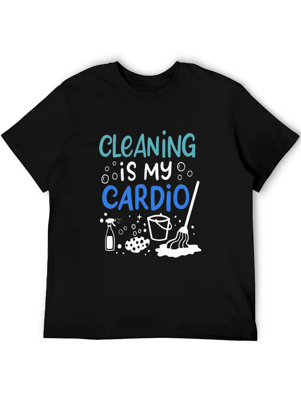 Housekeeping Housekeeper Cleanliness Cleaner Maid Unisex Short Sleeve Soft Cotton T-Shirt – Casual Everyday Wear