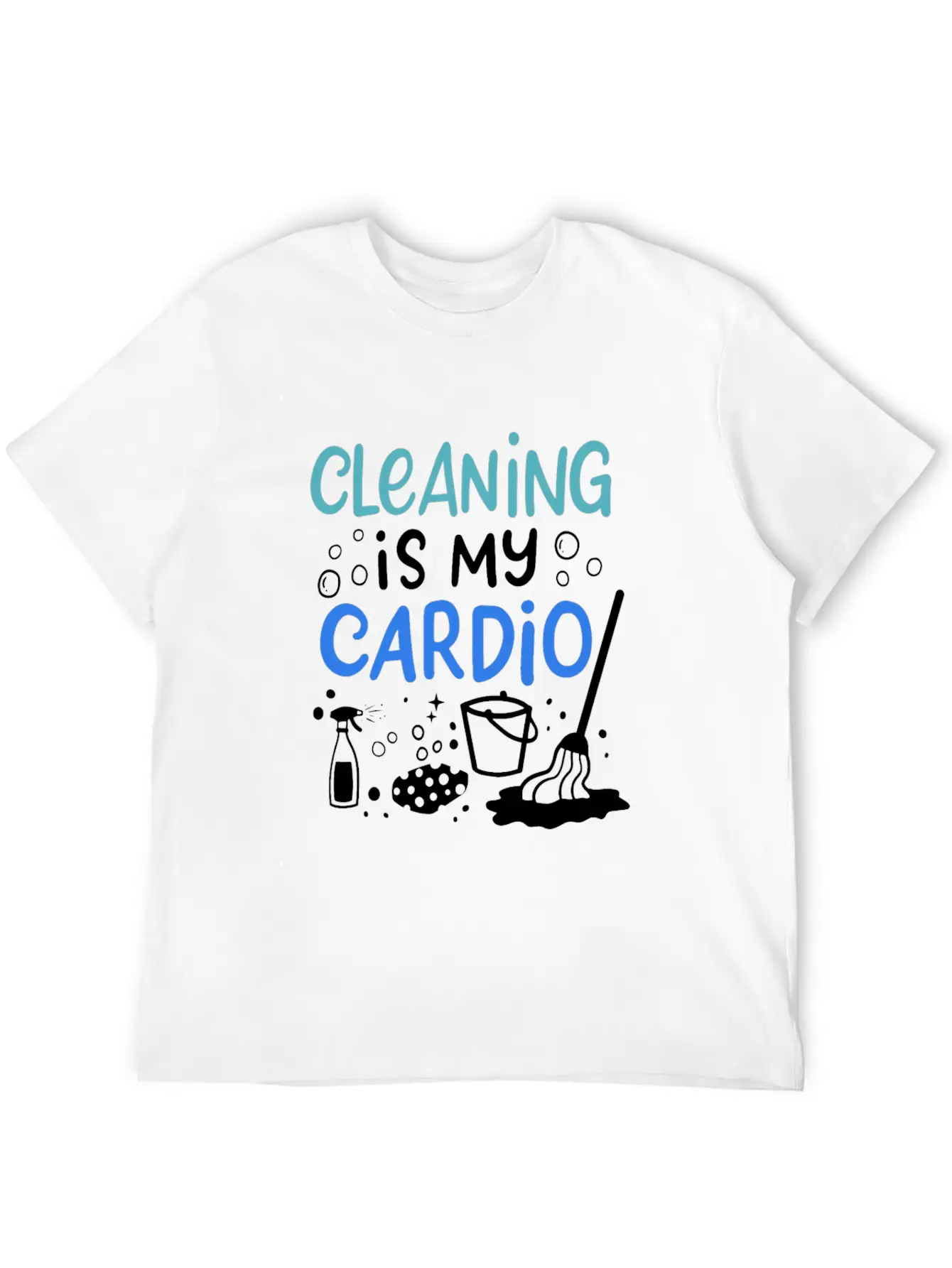 Housekeeping Housekeeper Cleanliness Cleaner Maid Unisex Short Sleeve Soft Cotton T-Shirt – Casual Everyday Wear