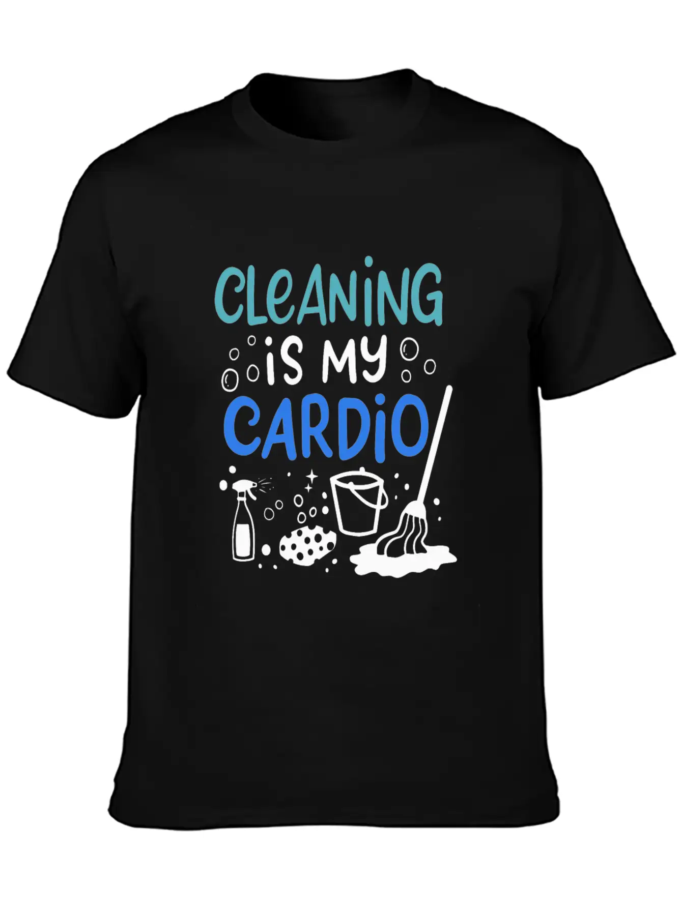 Housekeeping Housekeeper Cleanliness Cleaner Maid Unisex Short Sleeve Soft Cotton T-Shirt – Casual Everyday Wear