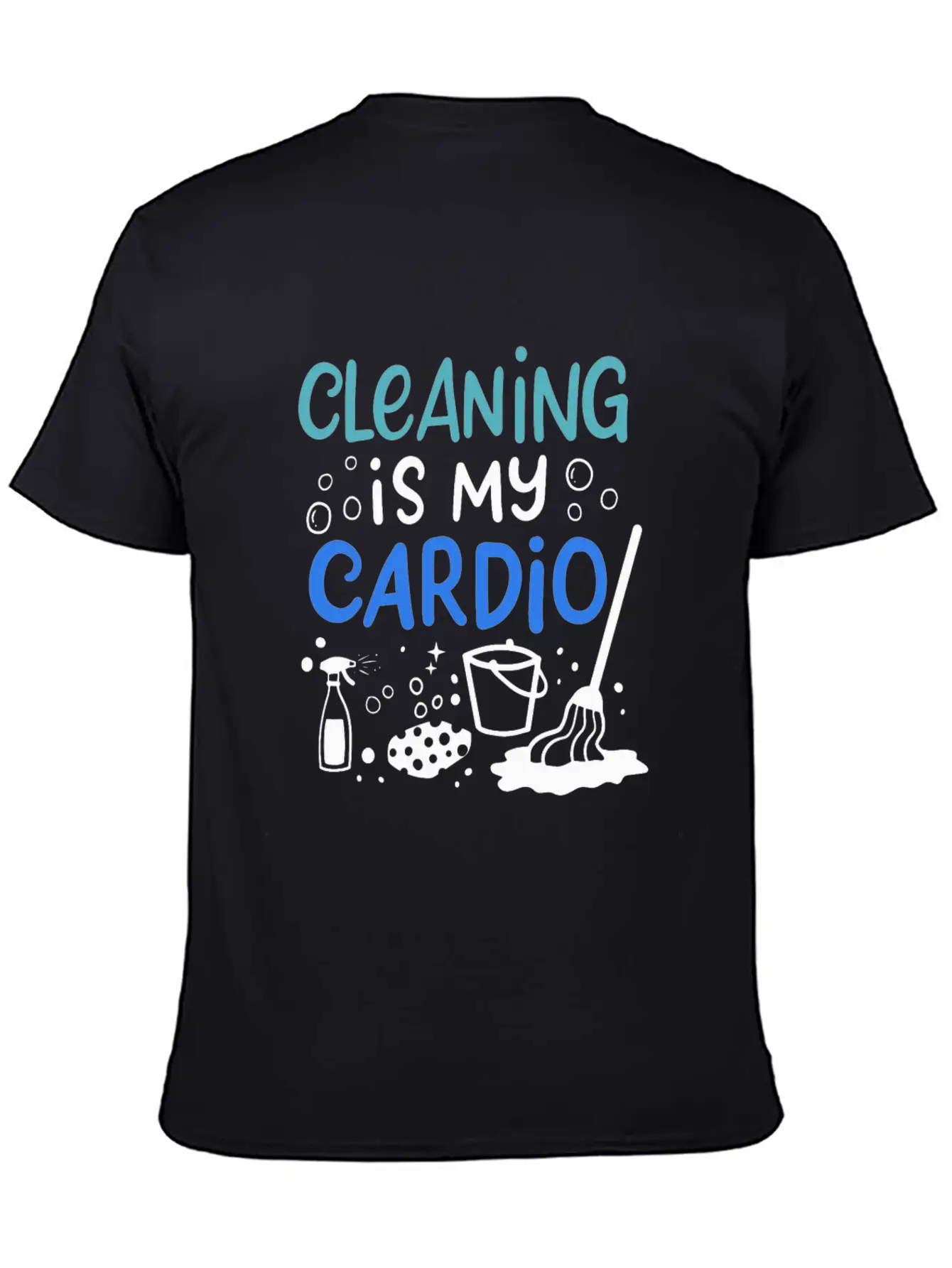 Housekeeping Housekeeper Cleanliness Cleaner Maid Unisex Short Sleeve Soft Cotton T-Shirt – Casual Everyday Wear