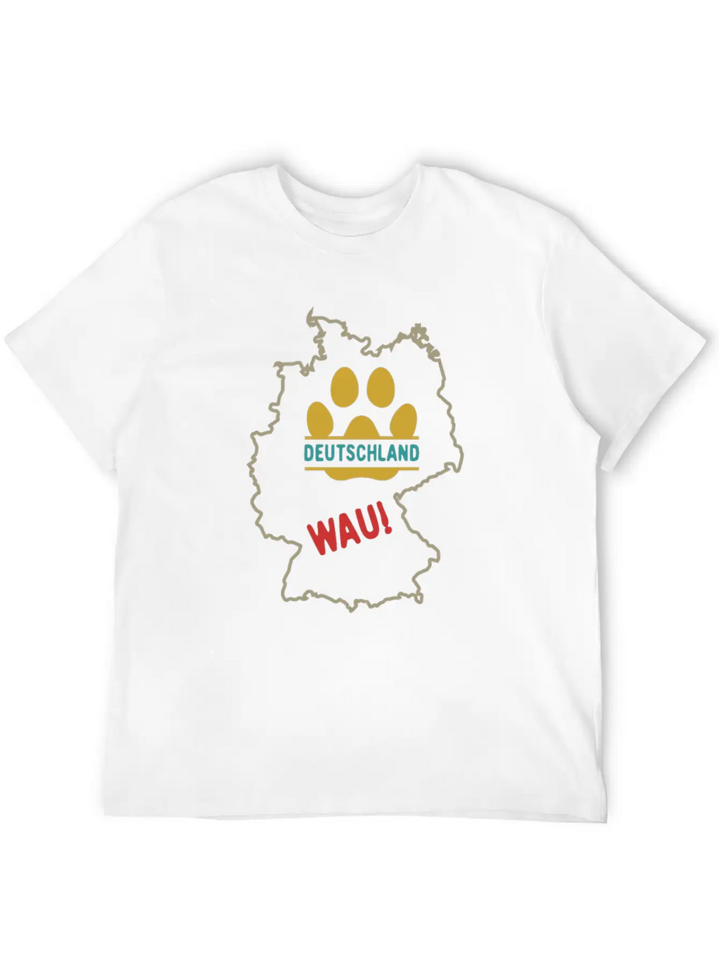 How Do Dogs Bark In Germany? Dog Lovers And Countr Unisex Casual T-Shirt – Clean Design For Daily Comfort