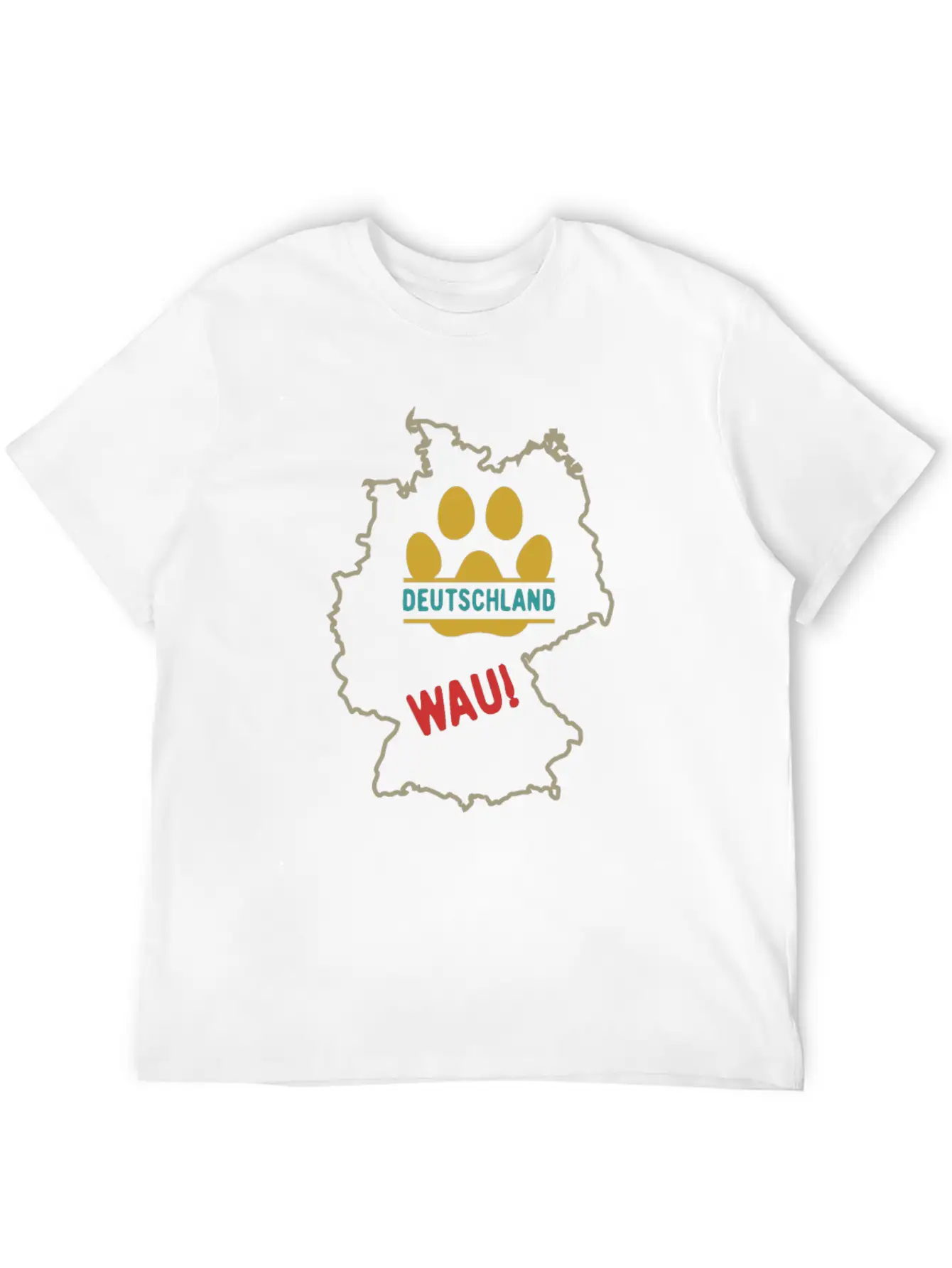 How Do Dogs Bark In Germany? Dog Lovers And Countr Unisex Casual T-Shirt – Clean Design For Daily Comfort