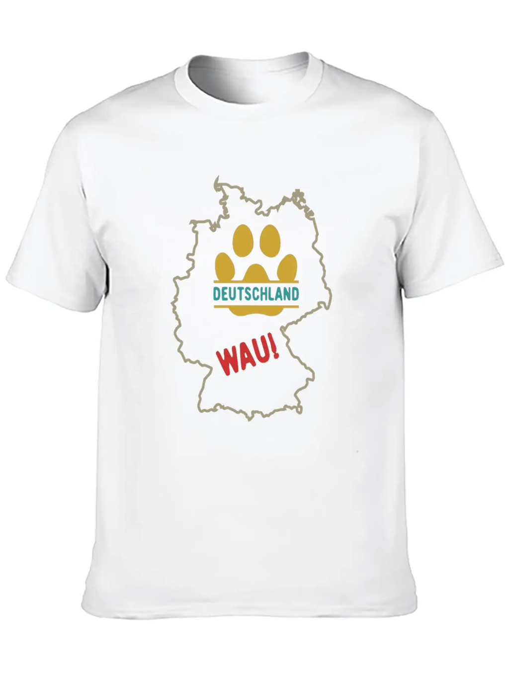 How Do Dogs Bark In Germany? Dog Lovers And Countr Unisex Casual T-Shirt – Clean Design For Daily Comfort