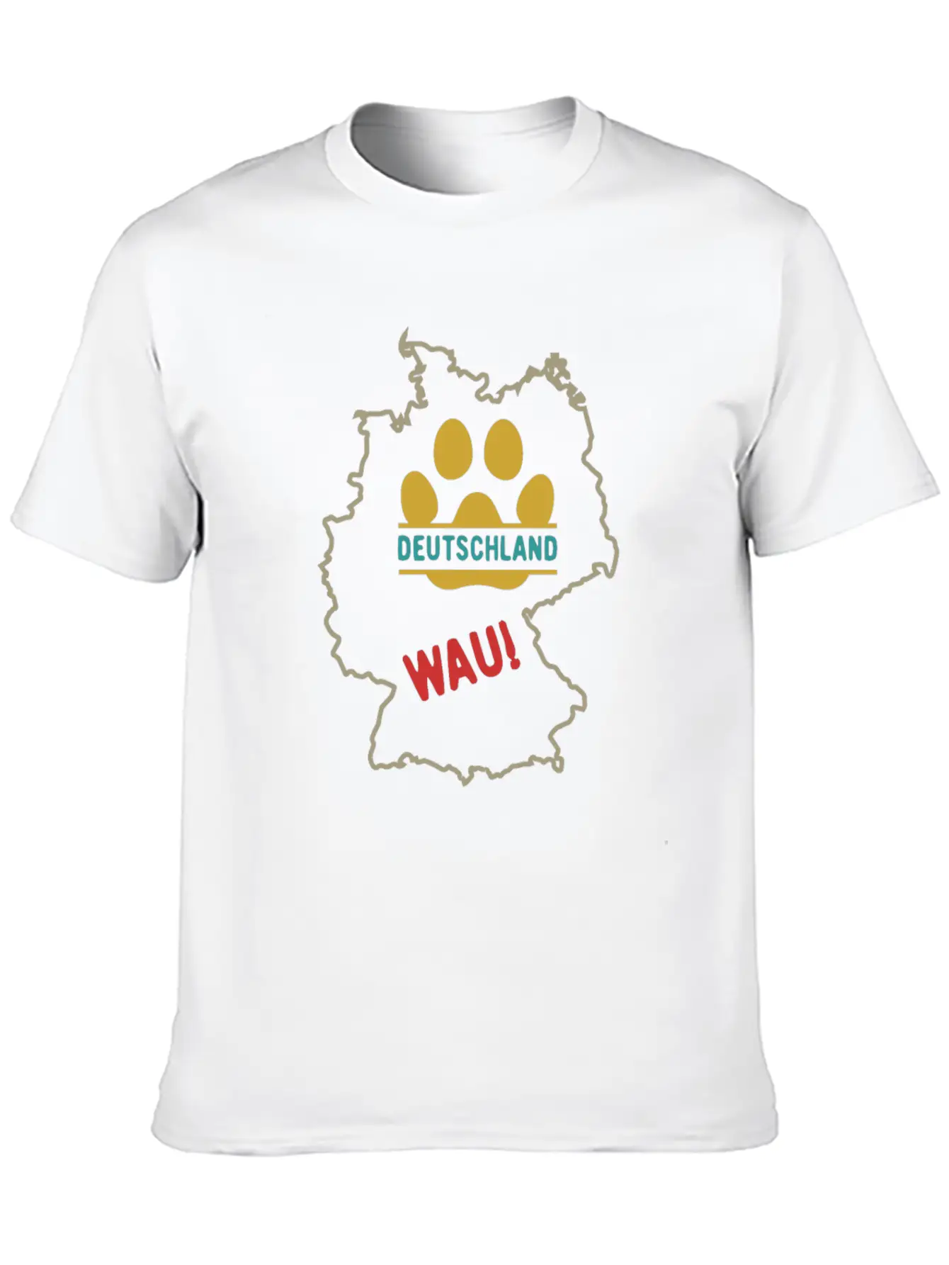 How Do Dogs Bark In Germany? Dog Lovers And Countr Unisex Casual T-Shirt – Clean Design For Daily Comfort