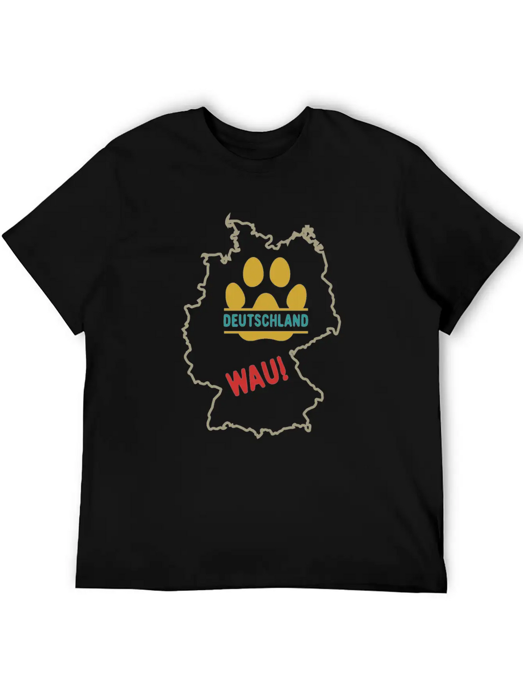 How Do Dogs Bark In Germany? Dog Lovers And Countr Unisex Casual T-Shirt – Clean Design For Daily Comfort