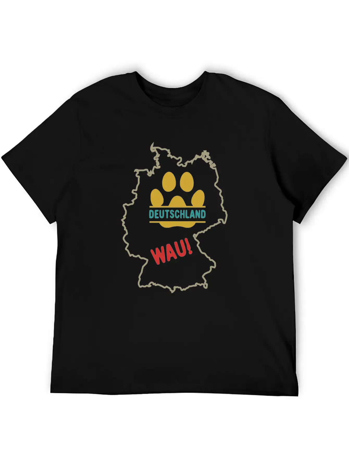 How Do Dogs Bark In Germany? Dog Lovers And Countr Unisex Casual T-Shirt – Clean Design For Daily Comfort