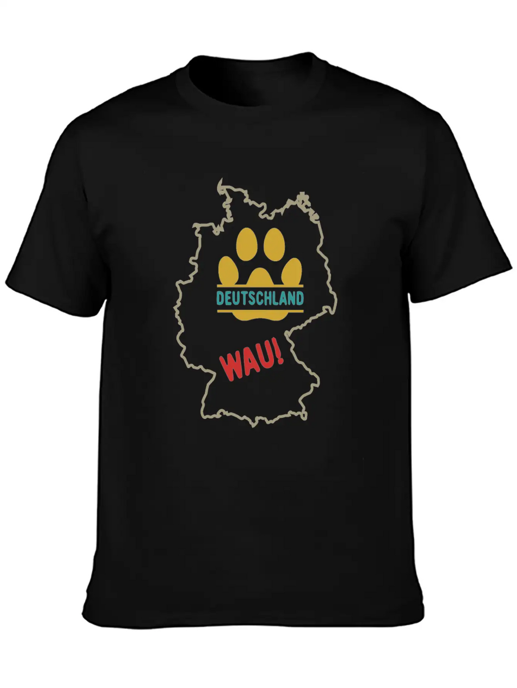 How Do Dogs Bark In Germany? Dog Lovers And Countr Unisex Casual T-Shirt – Clean Design For Daily Comfort