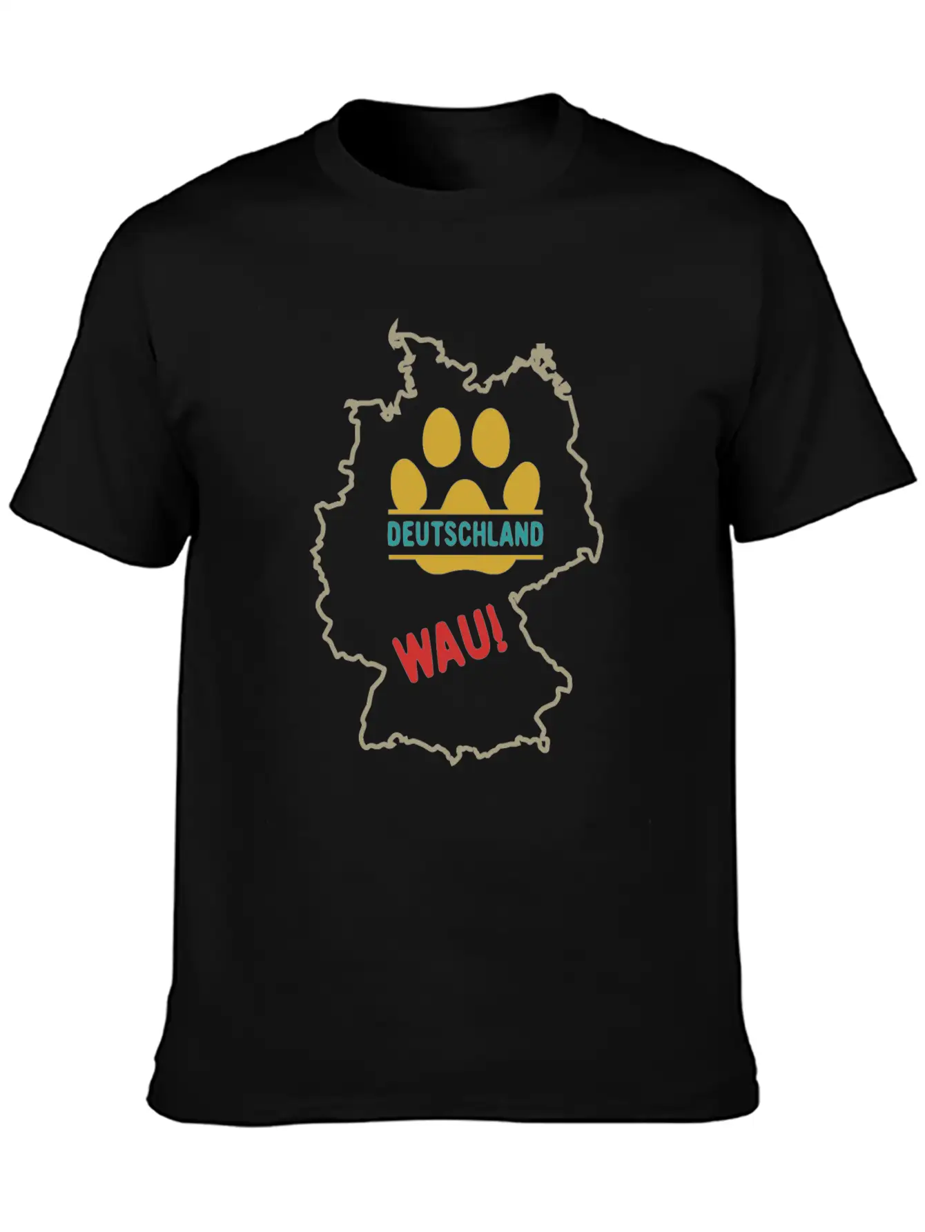 How Do Dogs Bark In Germany? Dog Lovers And Countr Unisex Casual T-Shirt – Clean Design For Daily Comfort