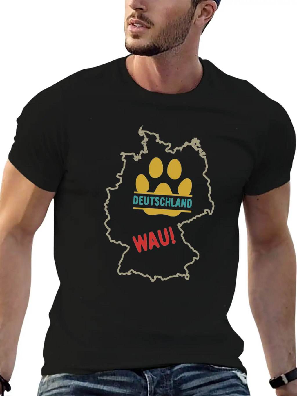 How Do Dogs Bark In Germany? Dog Lovers And Countr Unisex Casual T-Shirt – Clean Design For Daily Comfort
