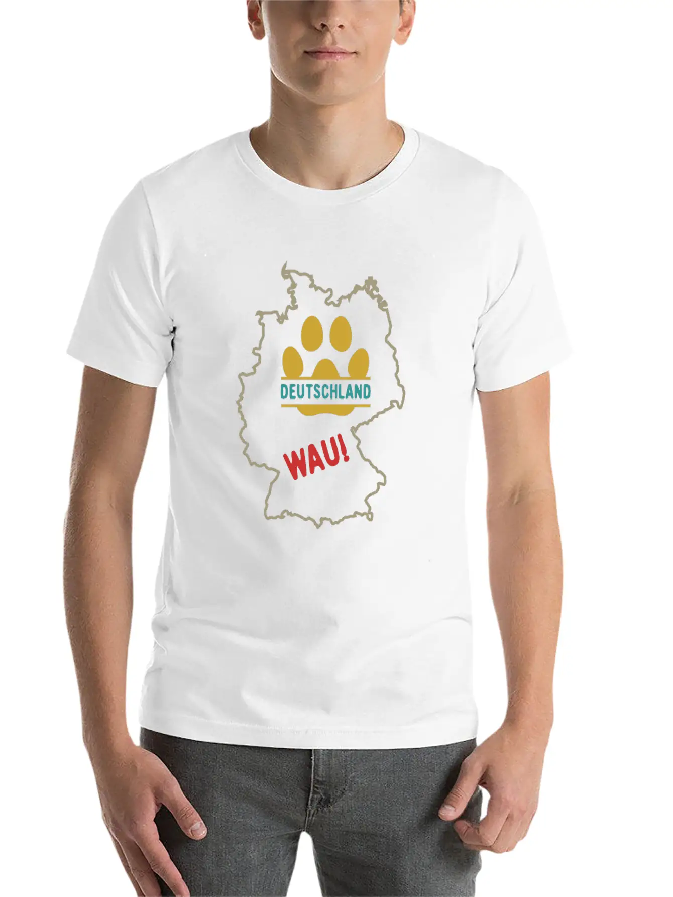 How Do Dogs Bark In Germany? Dog Lovers And Countr Unisex Casual T-Shirt – Clean Design For Daily Comfort