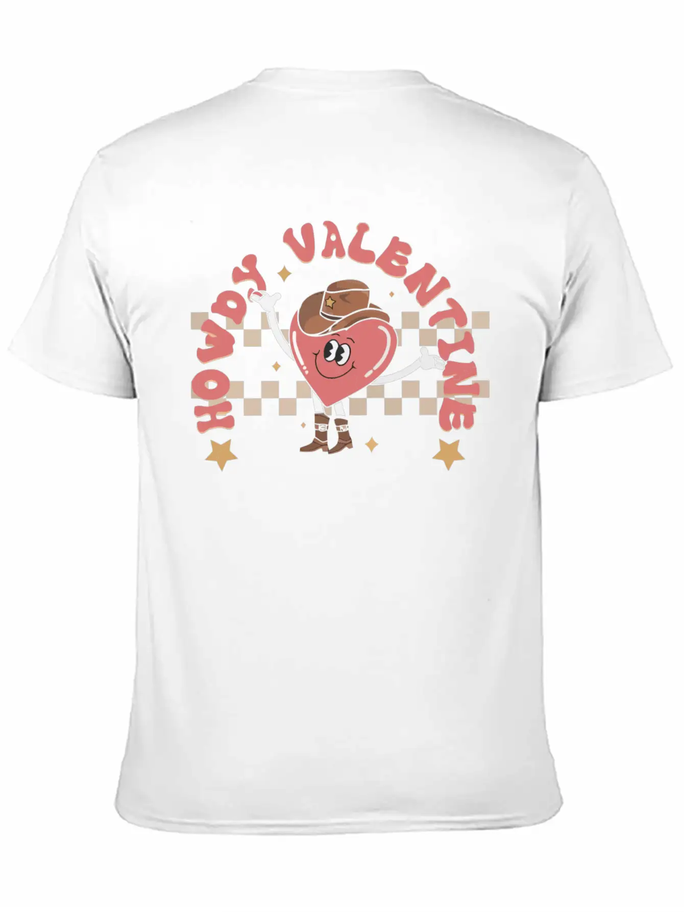 Howdy Valentine Breathable Soft Cotton T-Shirt – Timeless Casual Look