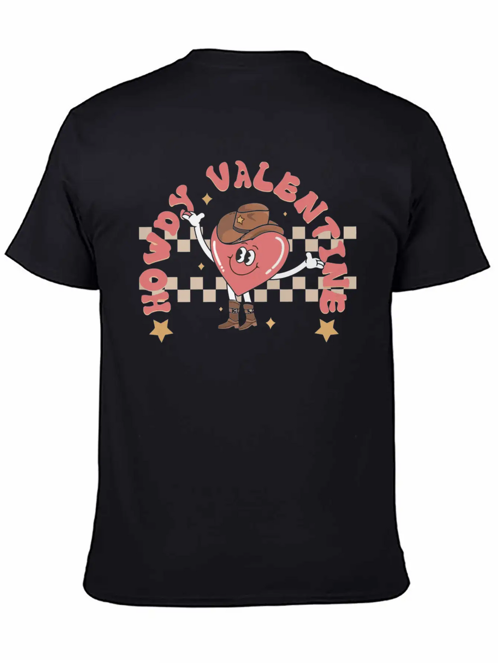 Howdy Valentine Breathable Soft Cotton T-Shirt – Timeless Casual Look